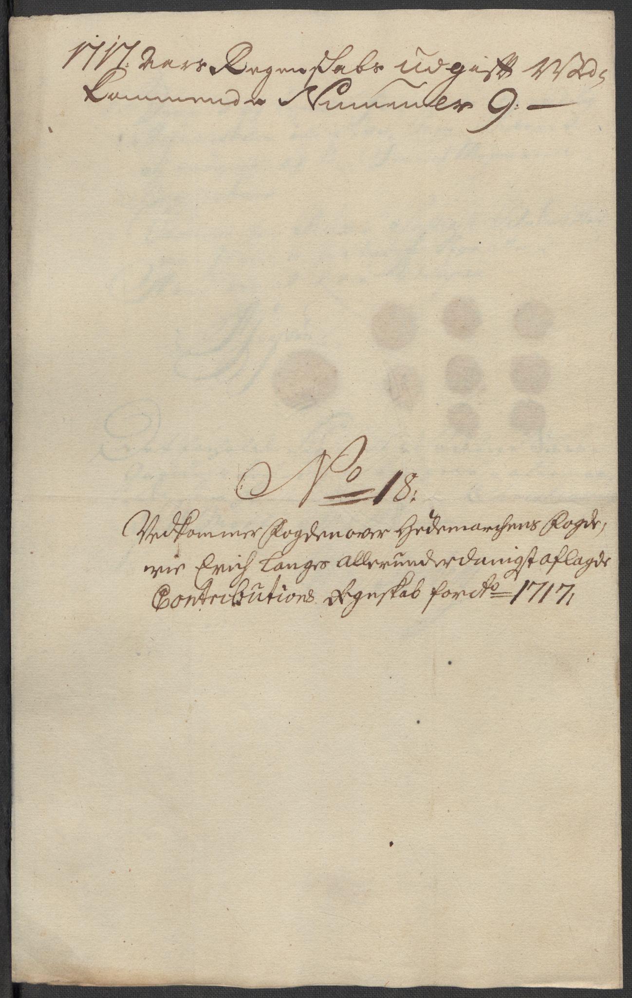 Rentekammeret inntil 1814, Reviderte regnskaper, Fogderegnskap, AV/RA-EA-4092/R16/L1056: Fogderegnskap Hedmark, 1717, p. 330