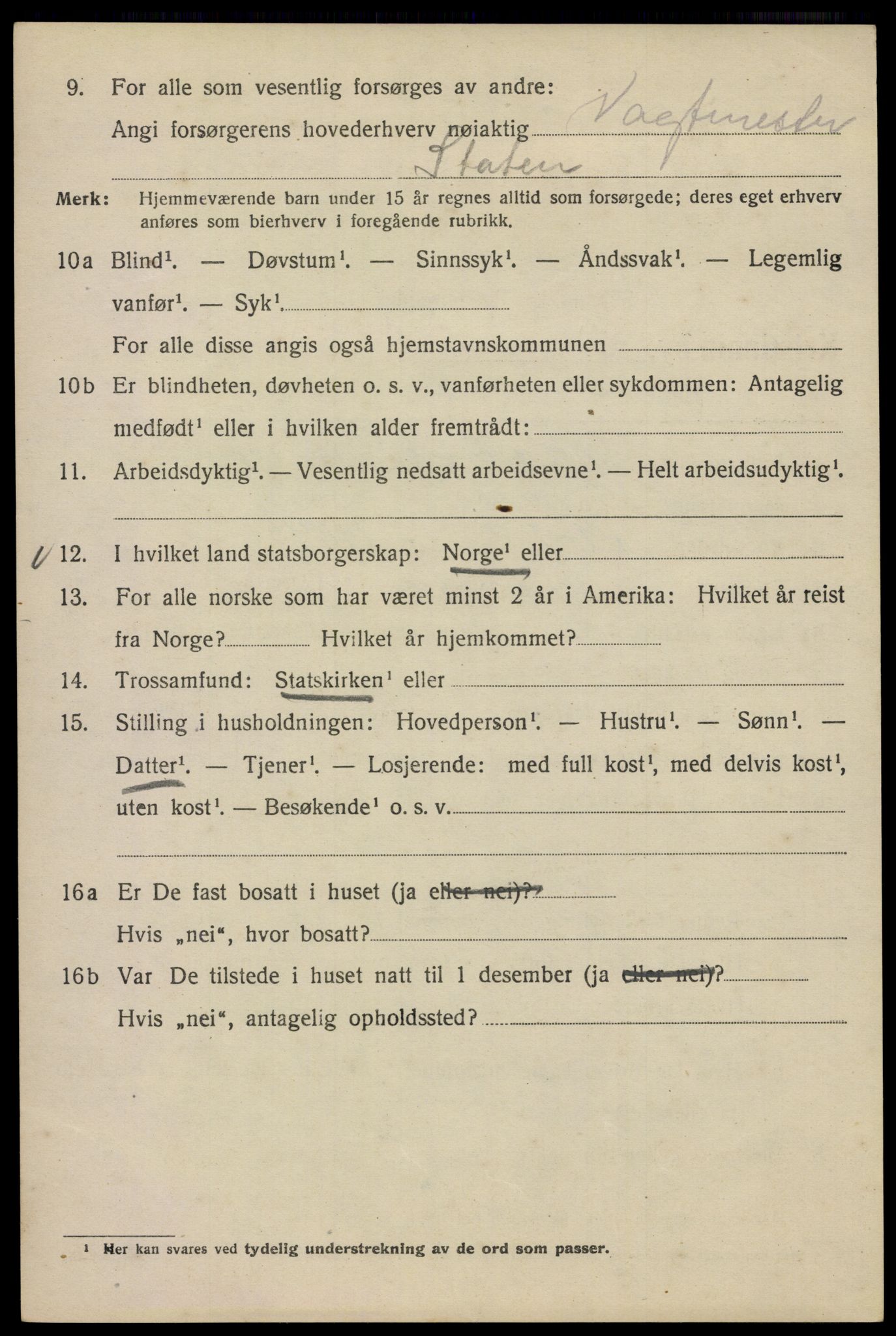 SAO, 1920 census for Kristiania, 1920, p. 202488
