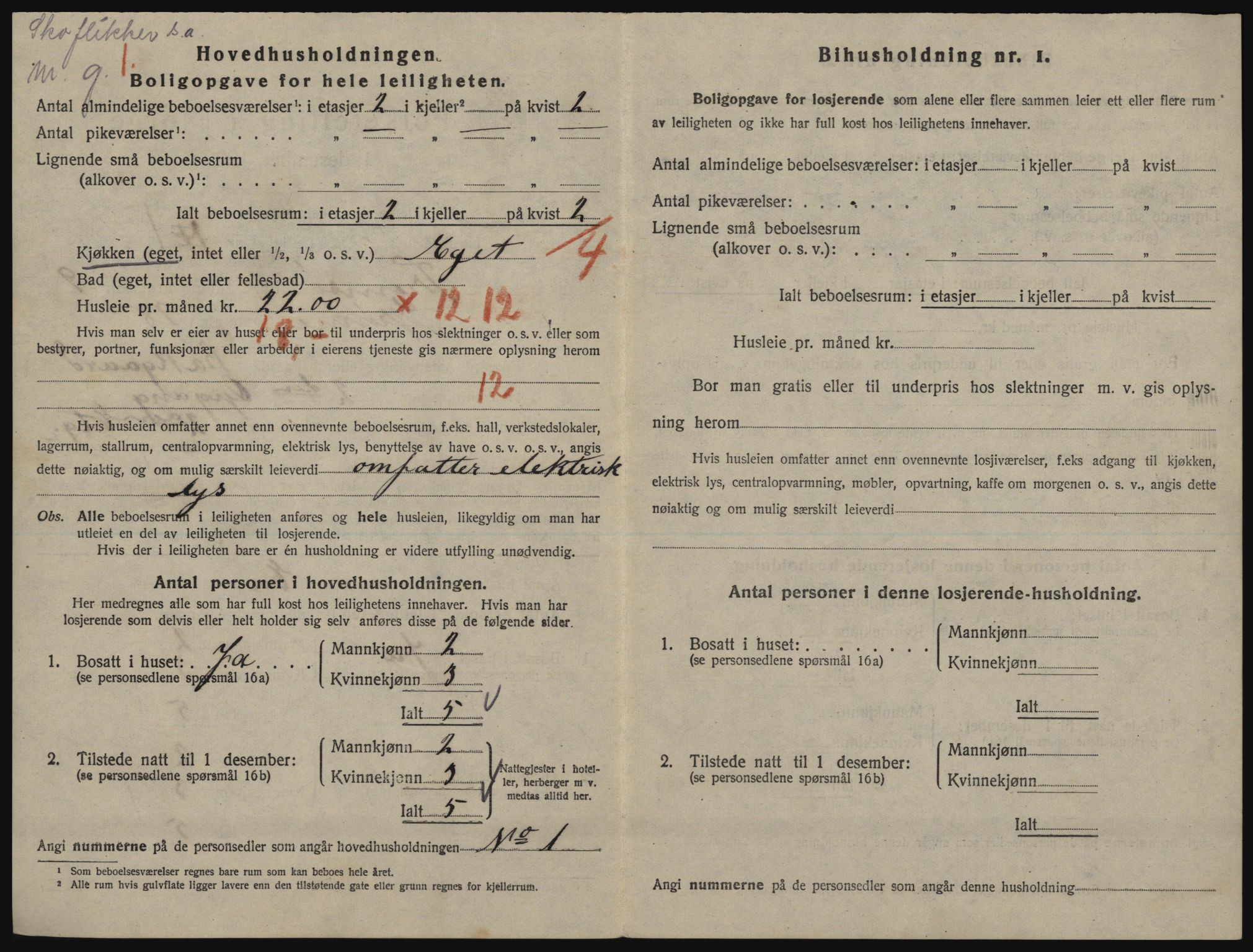 SATØ, 1920 census for Tromsø, 1920, p. 5144