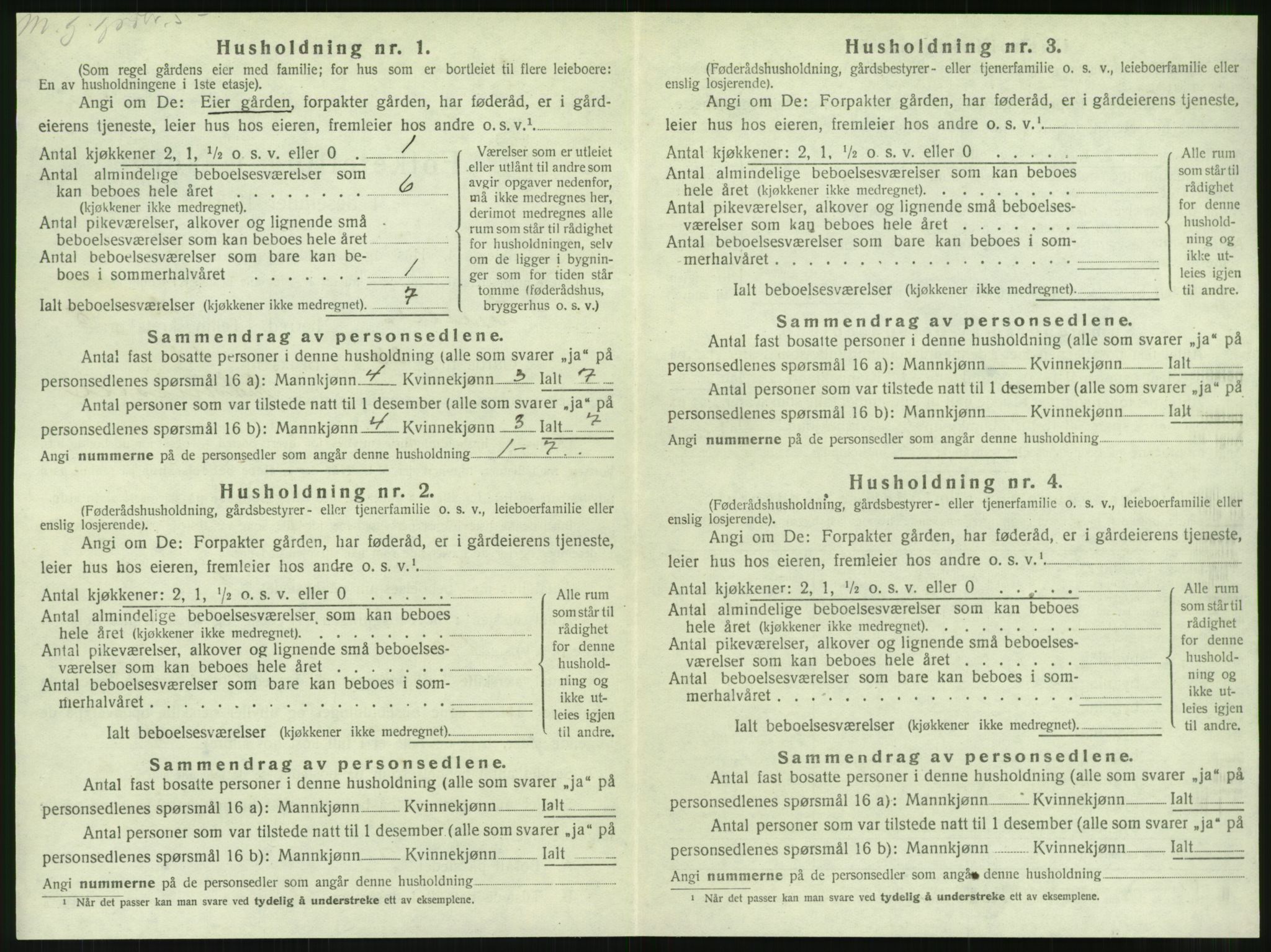 SAT, 1920 census for Hemnes, 1920, p. 879