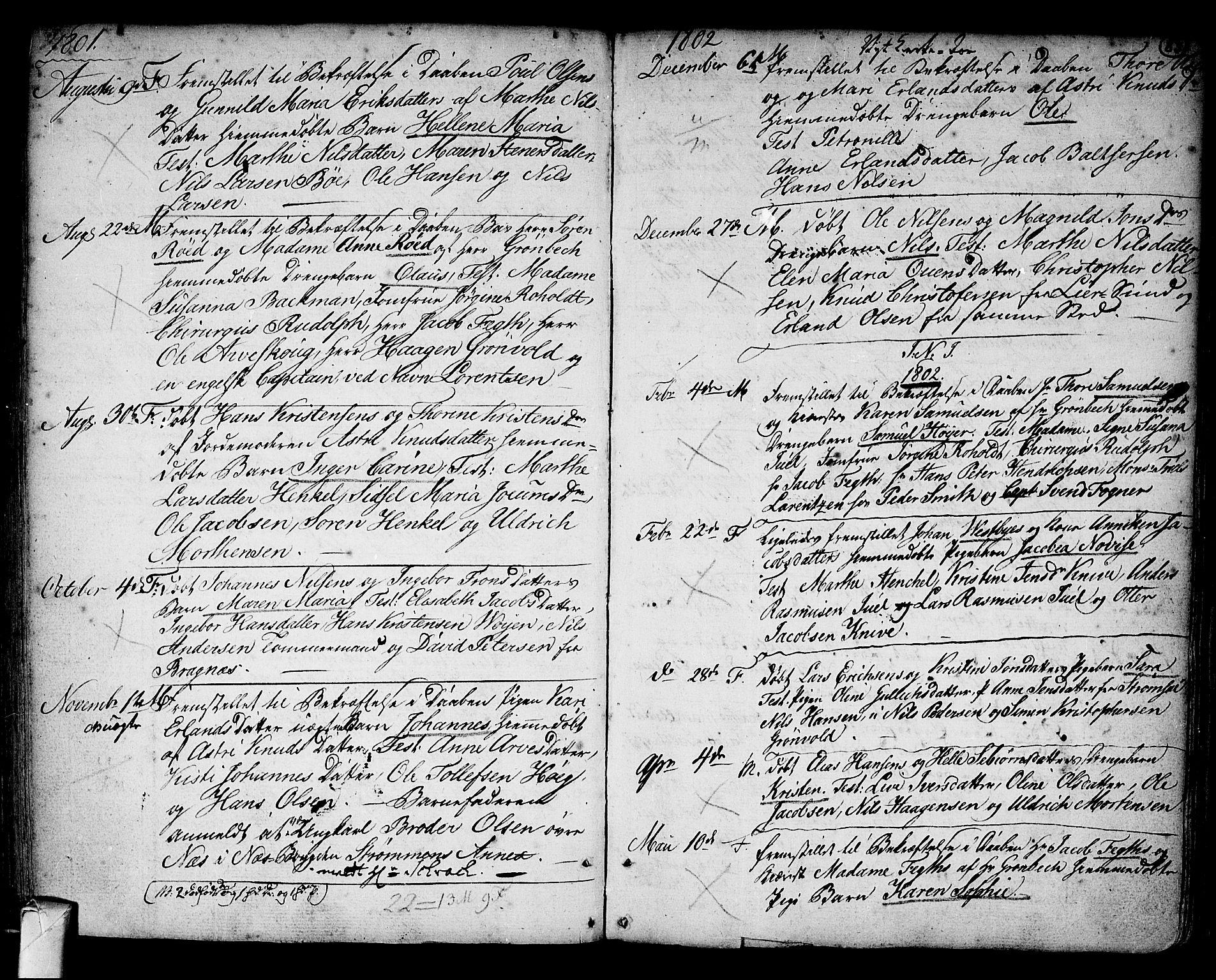 Strømsø kirkebøker, SAKO/A-246/F/Fb/L0002: Parish register (official) no. II 2, 1739-1814, p. 83