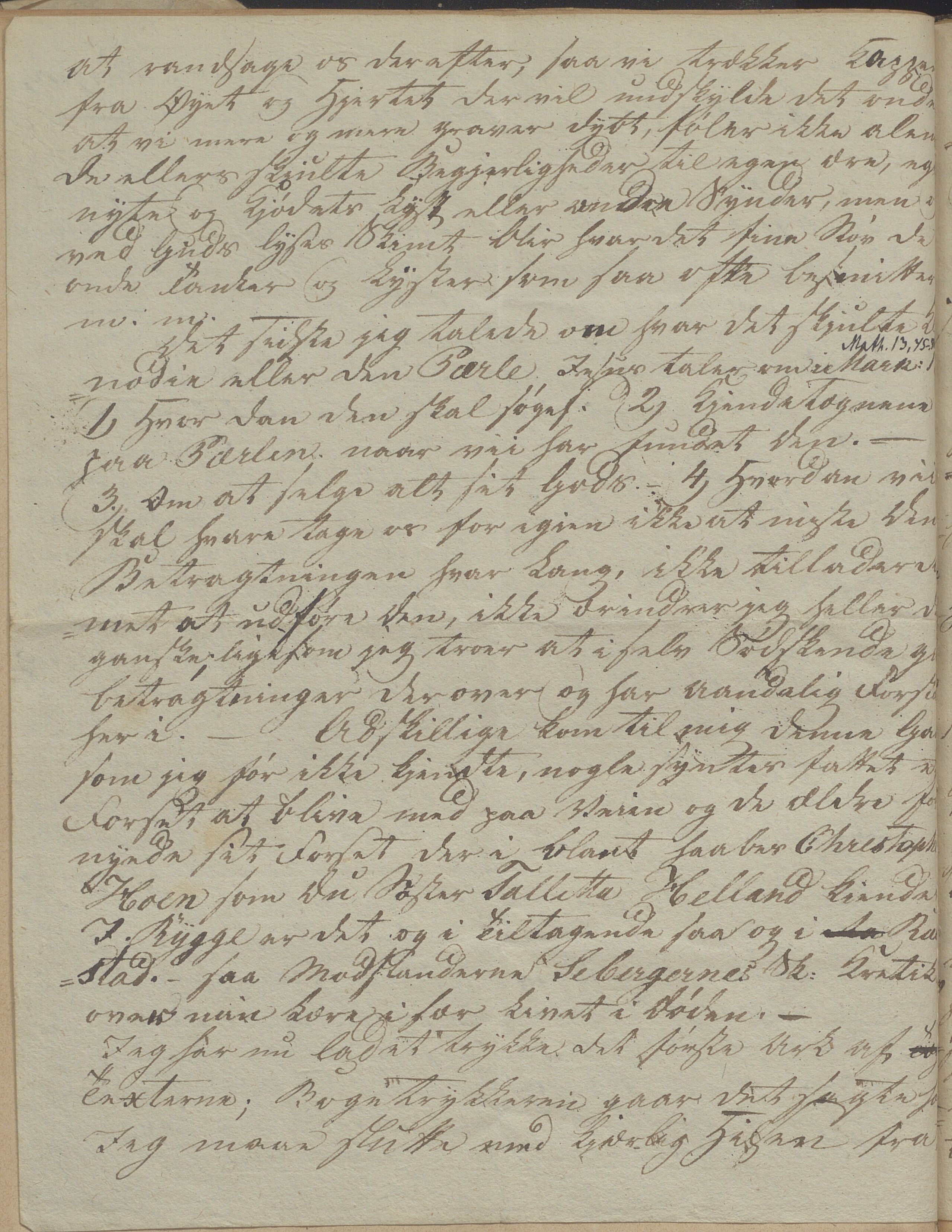 Heggtveitsamlingen, TMF/A-1007/H/L0052/0002: Innbundne brev Ms. S, med innlagt registratur / Innbundne brev Ms S, tillegg/Ad. S. , 1816-1824