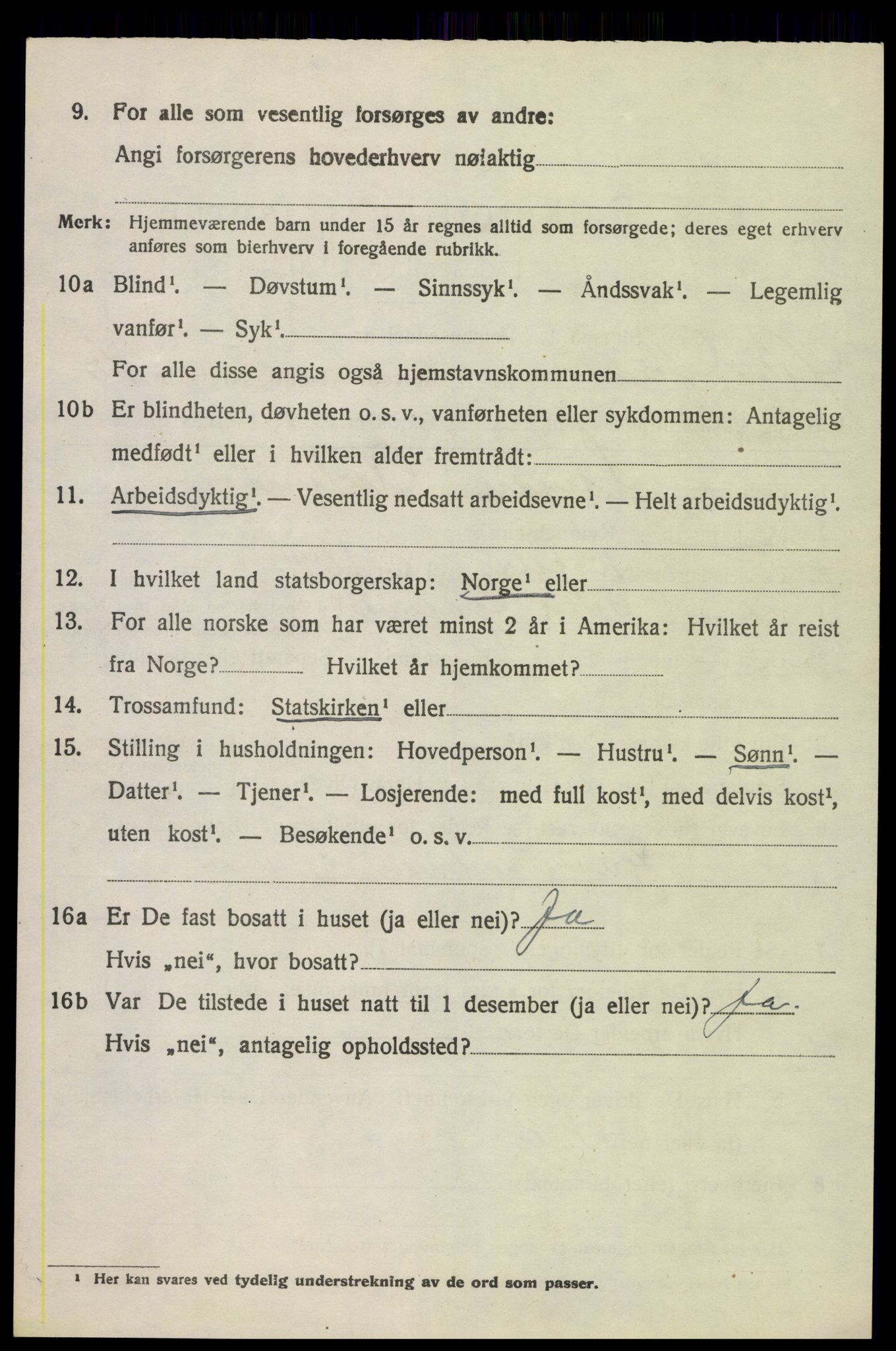 SAH, 1920 census for Østre Gausdal, 1920, p. 5383