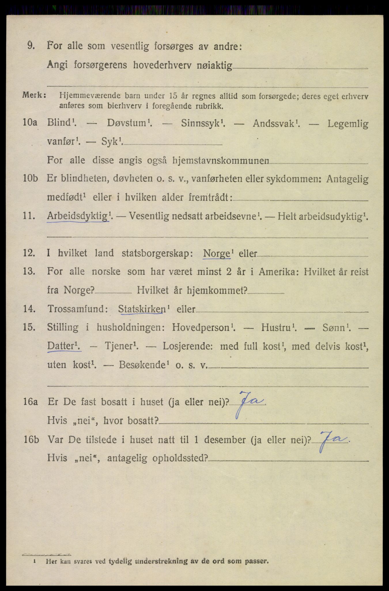 SAKO, 1920 census for Gjerpen, 1920, p. 10743