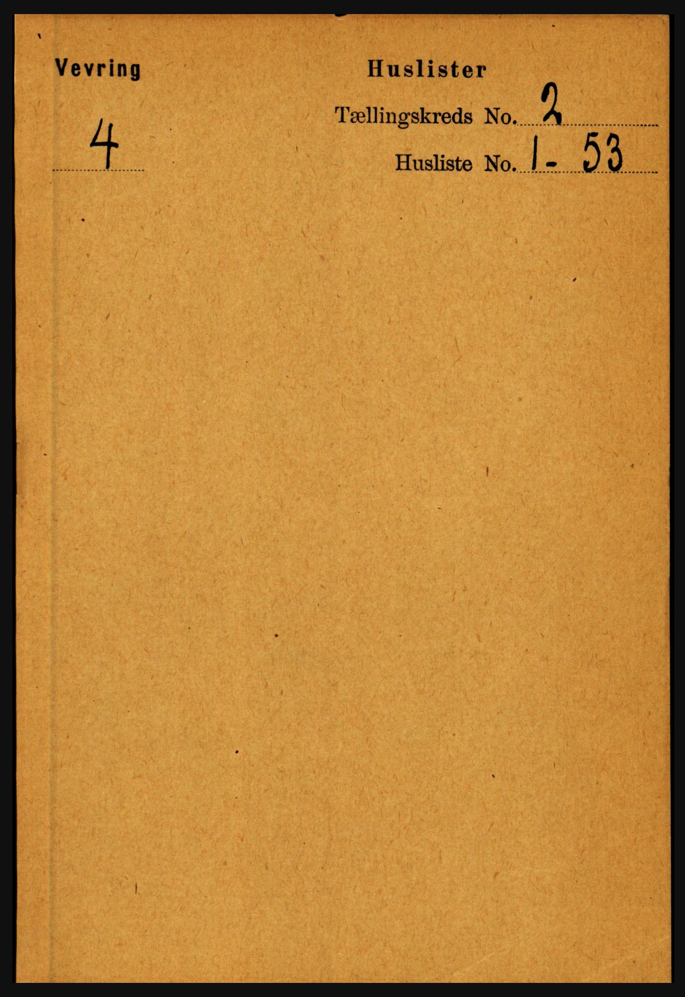 RA, 1891 census for 1434 Vevring, 1891, p. 370