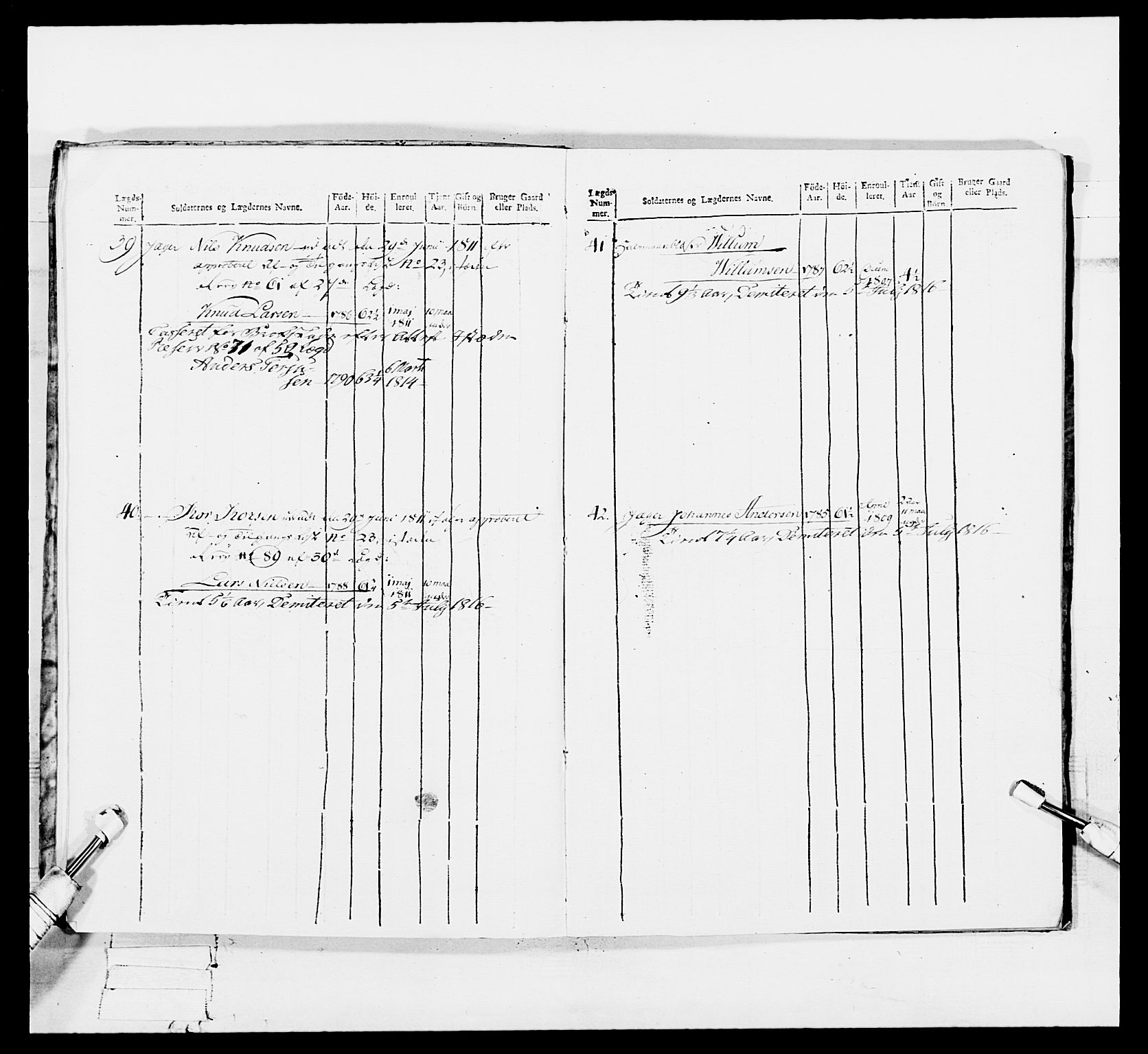 Generalitets- og kommissariatskollegiet, Det kongelige norske kommissariatskollegium, AV/RA-EA-5420/E/Eh/L0113: Vesterlenske nasjonale infanteriregiment, 1812, p. 498