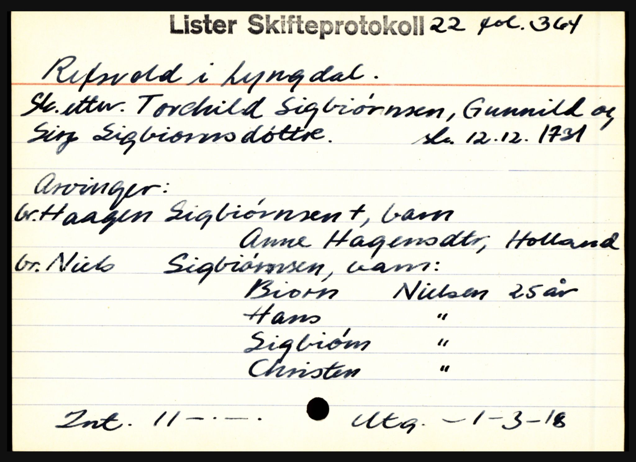 Lister sorenskriveri, AV/SAK-1221-0003/H, p. 29715