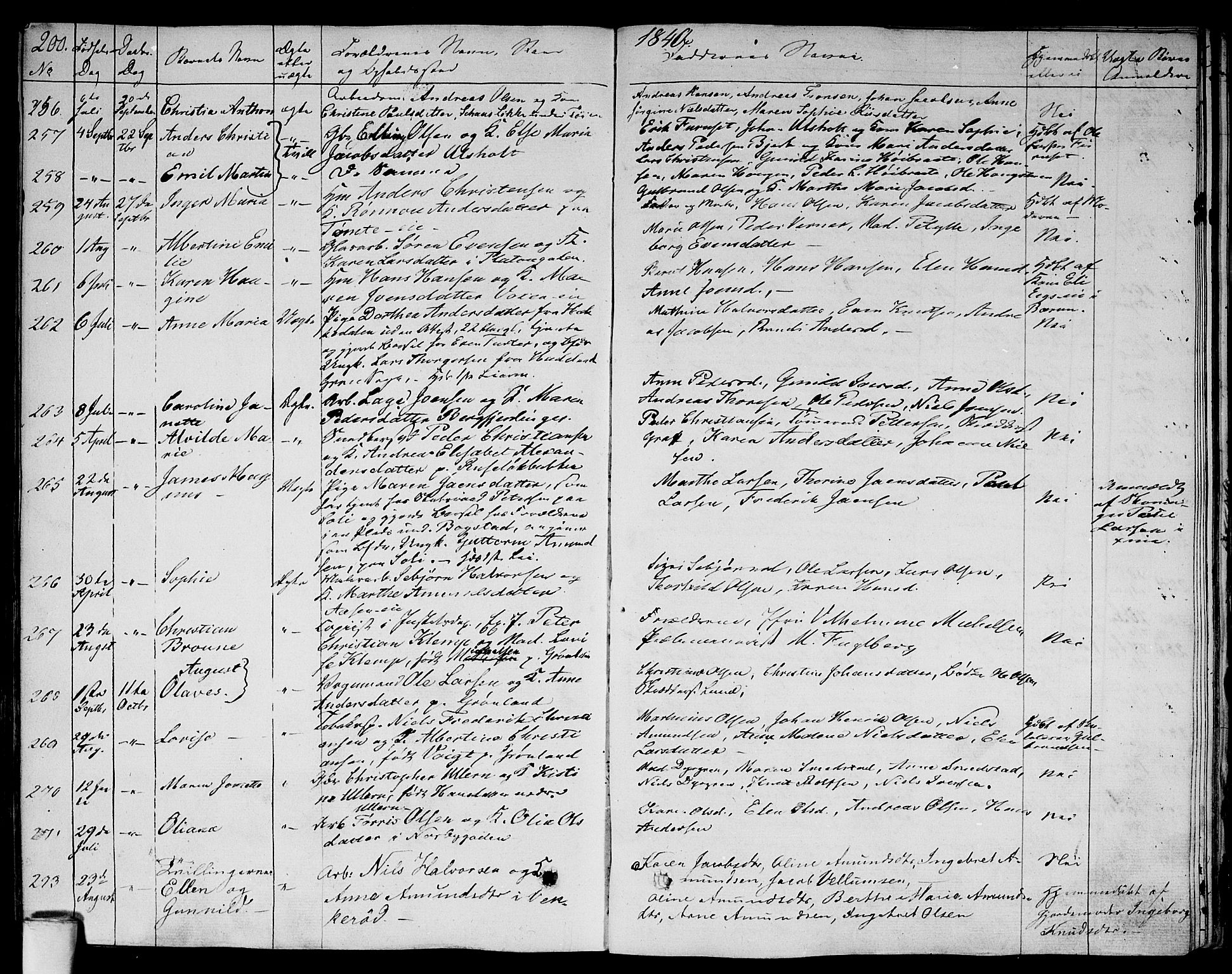 Aker prestekontor kirkebøker, AV/SAO-A-10861/F/L0016: Parish register (official) no. 16, 1827-1841, p. 200