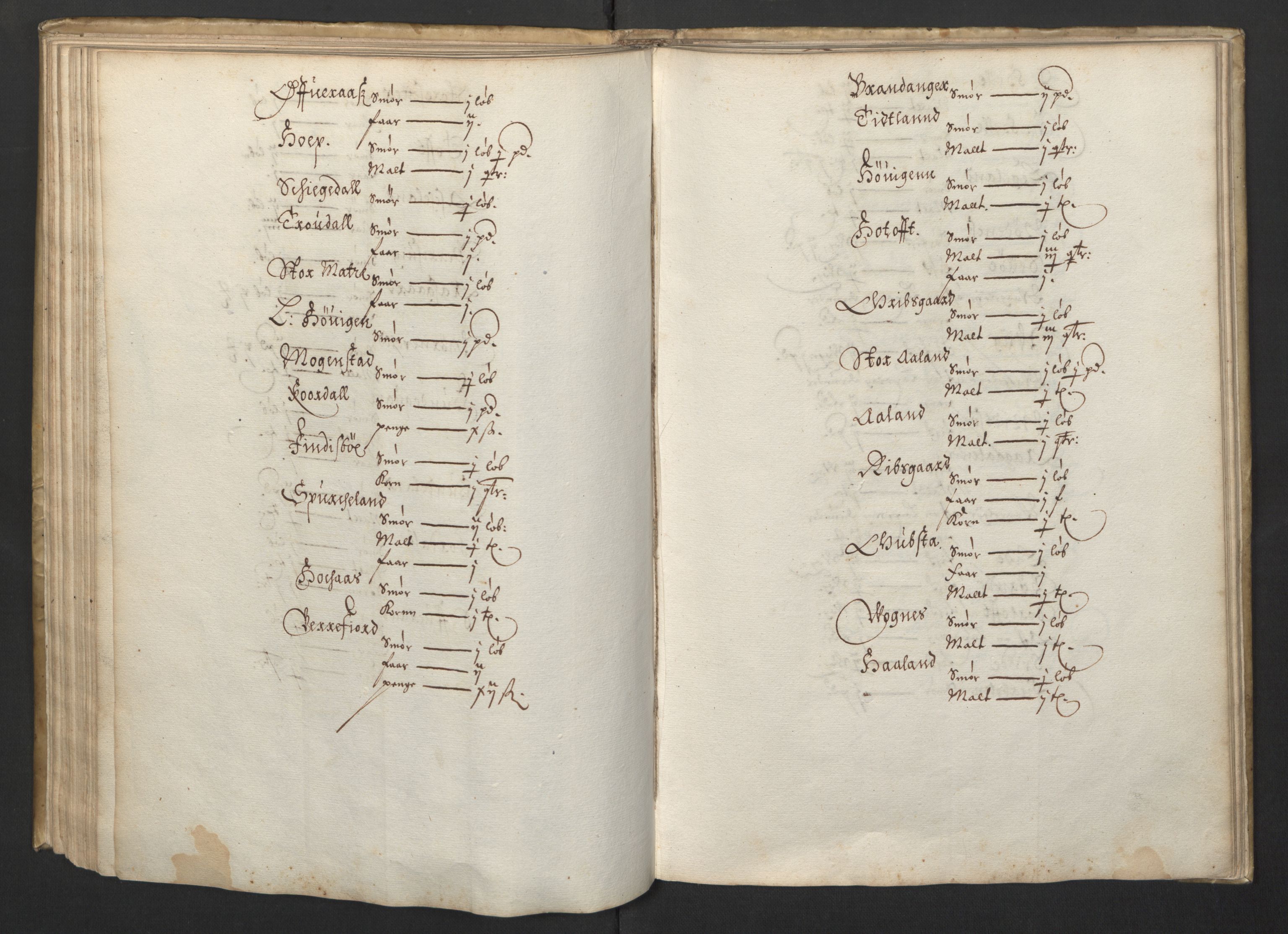 Rentekammeret inntil 1814, Realistisk ordnet avdeling, AV/RA-EA-4070/L/L0026/0004: Bergen lagdømme: / Jordebok over adelens odels- og pantegods, 1661