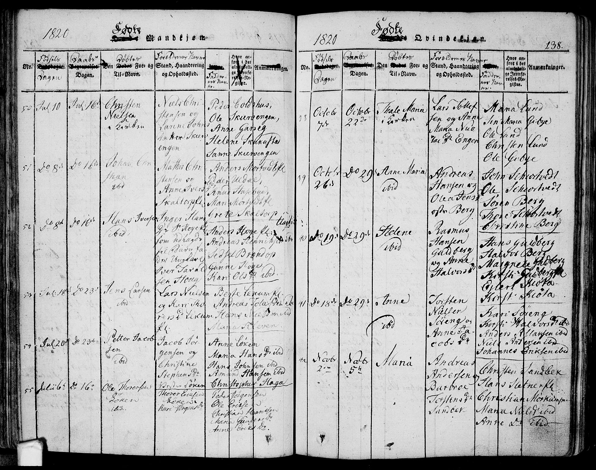 Eidsberg prestekontor Kirkebøker, AV/SAO-A-10905/F/Fa/L0007: Parish register (official) no. I 7, 1814-1832, p. 138