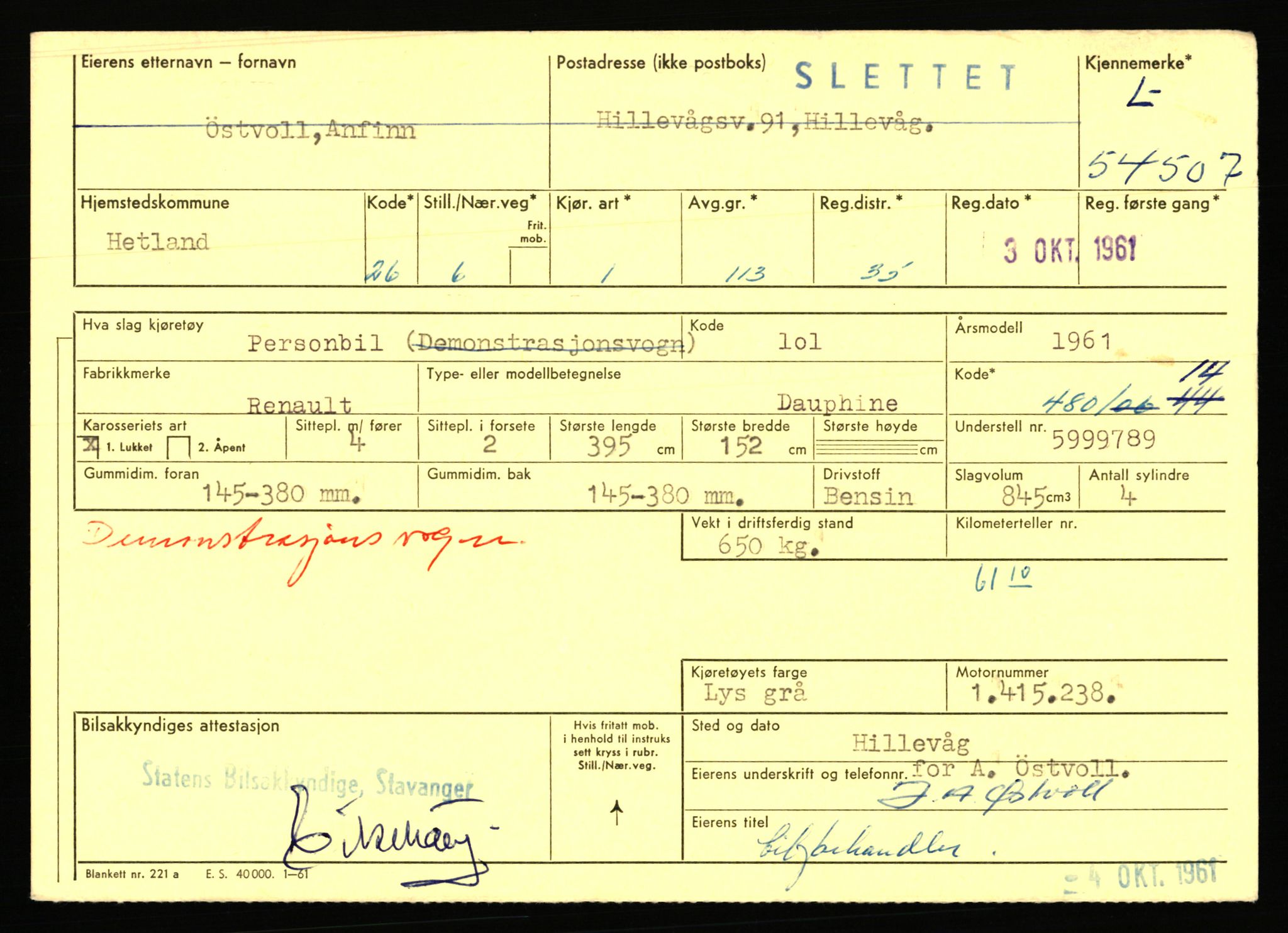 Stavanger trafikkstasjon, AV/SAST-A-101942/0/F/L0054: L-54200 - L-55699, 1930-1971, p. 647