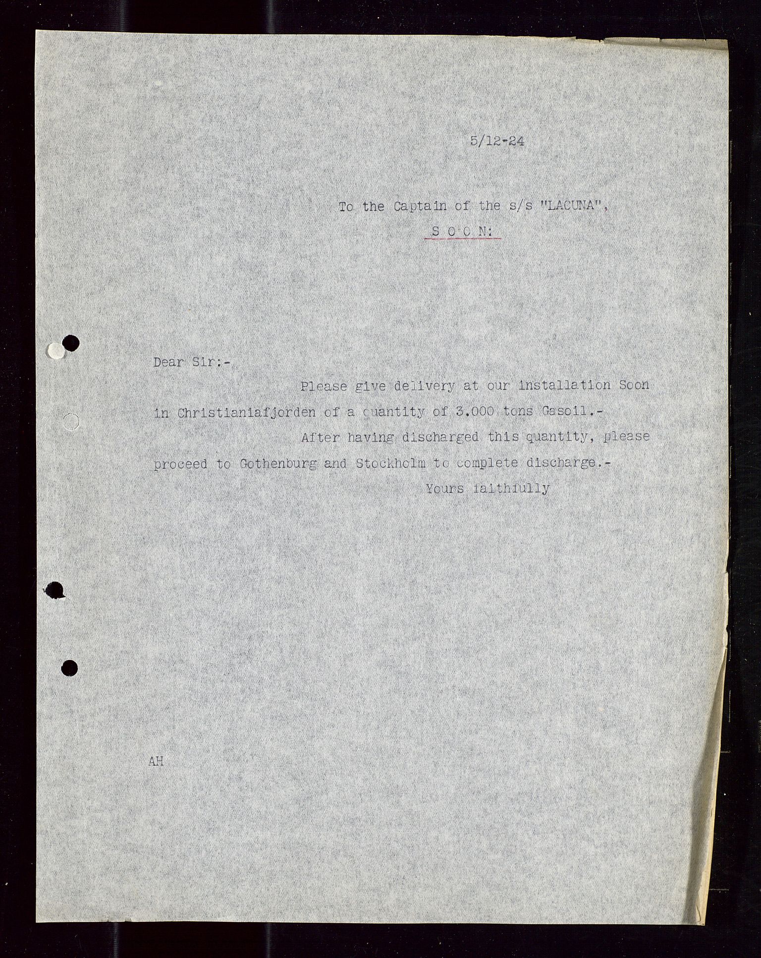 Pa 1521 - A/S Norske Shell, AV/SAST-A-101915/E/Ea/Eaa/L0012: Sjefskorrespondanse, 1924, p. 691