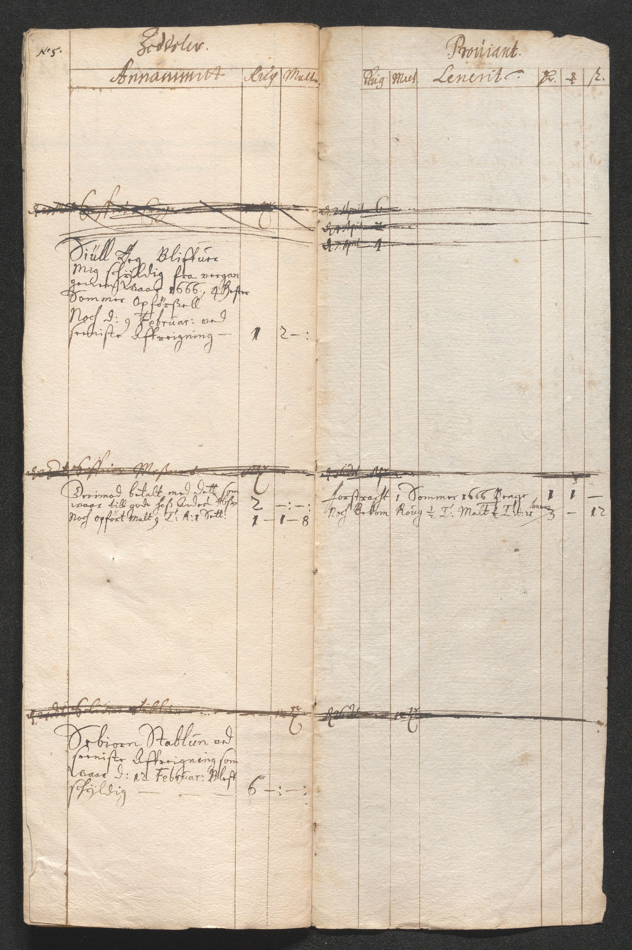 Kongsberg Sølvverk 1623-1816, SAKO/EA-3135/001/D/Dc/Dcd/L0039: Utgiftsregnskap for gruver m.m., 1666, p. 245