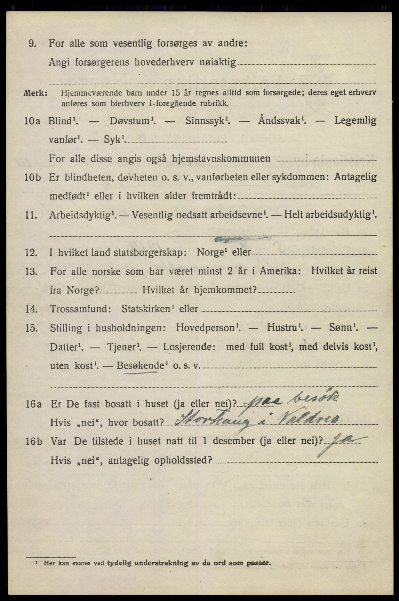 SAO, 1920 census for Kristiania, 1920, p. 624790