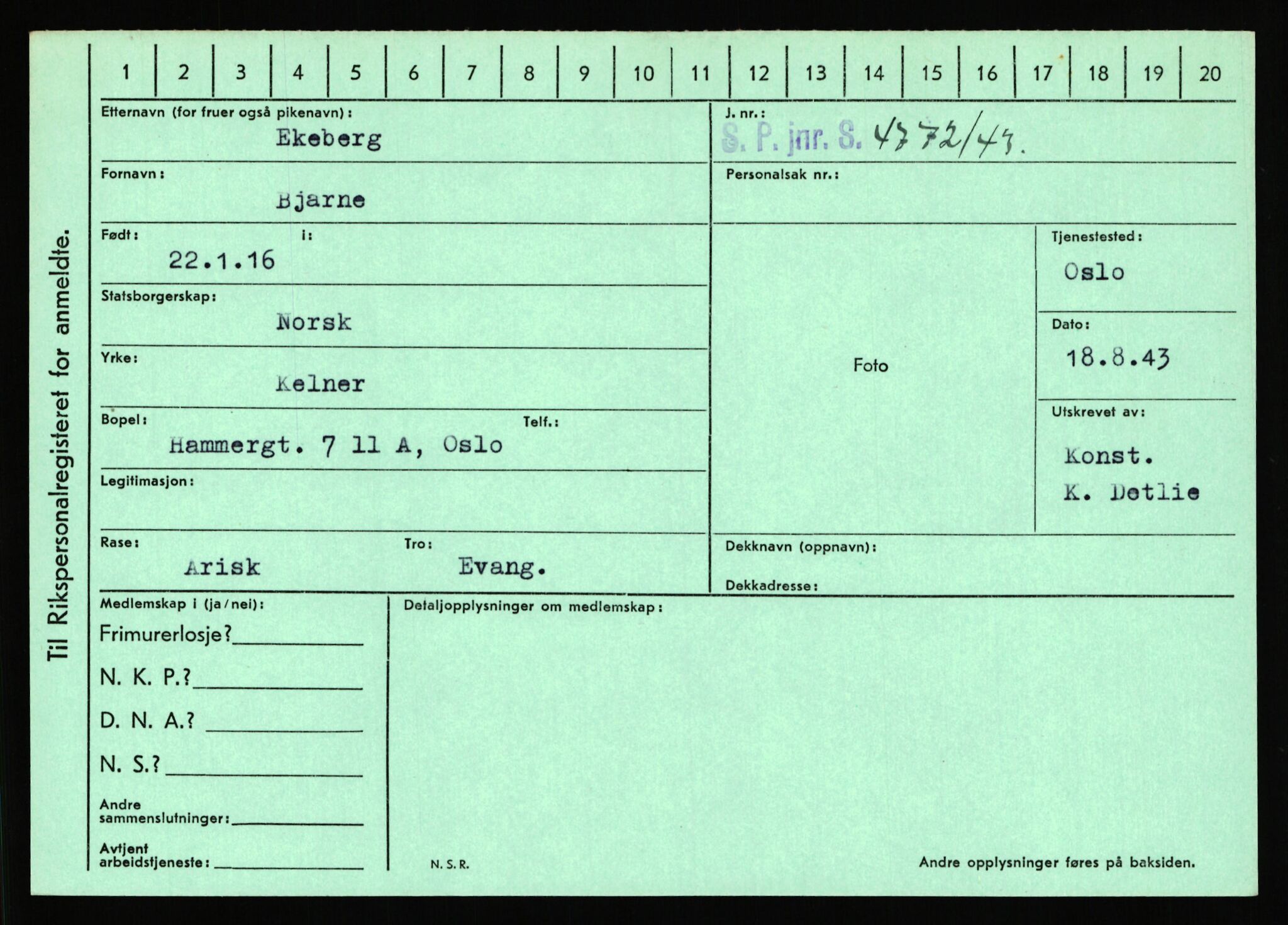 Statspolitiet - Hovedkontoret / Osloavdelingen, AV/RA-S-1329/C/Ca/L0004: Eid - funn av gjenstander	, 1943-1945, p. 359