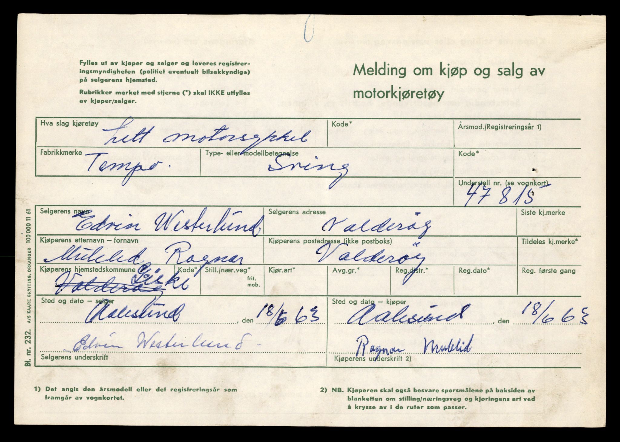 Møre og Romsdal vegkontor - Ålesund trafikkstasjon, AV/SAT-A-4099/F/Fe/L0040: Registreringskort for kjøretøy T 13531 - T 13709, 1927-1998, p. 2157