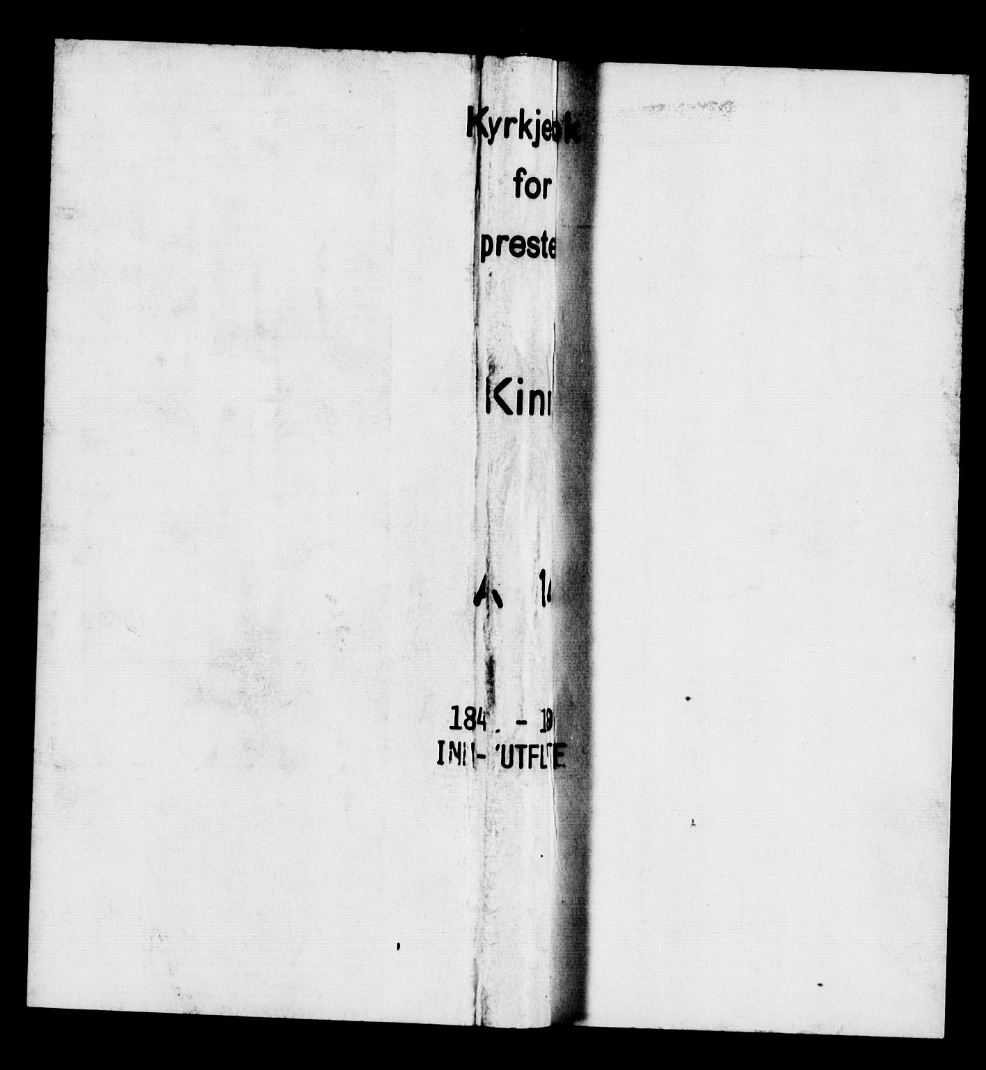 Kinn sokneprestembete, AV/SAB-A-80801/H/Haa/Haaa/L0014: Parish register (official) no. A 14, 1841-1859