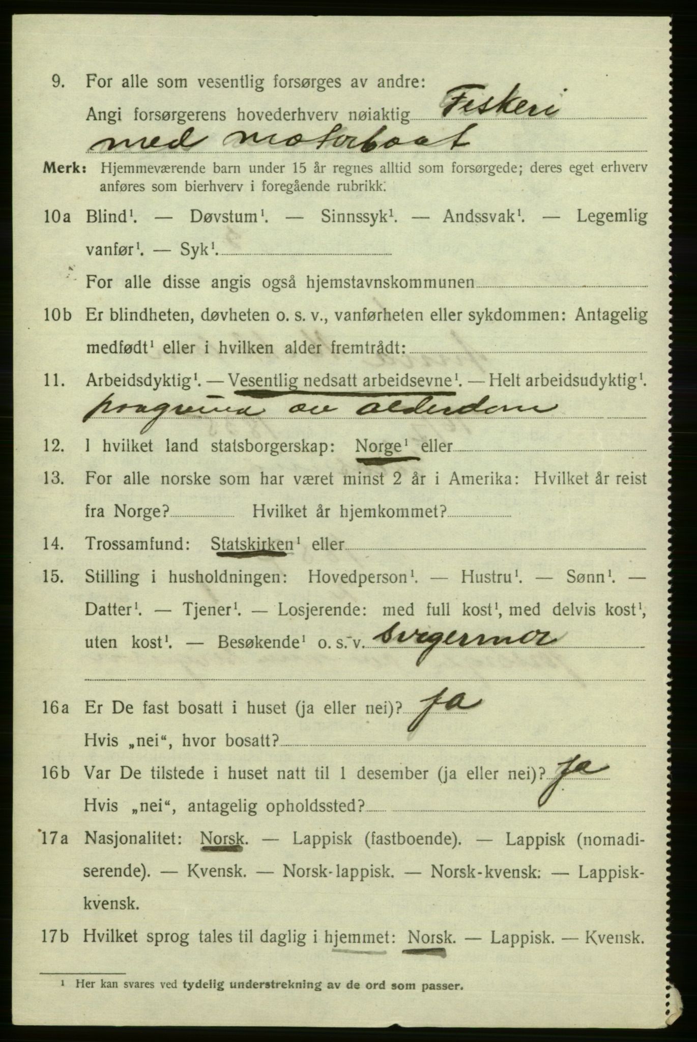 SATØ, 1920 census for Sørøysund rural district, 1920, p. 1105