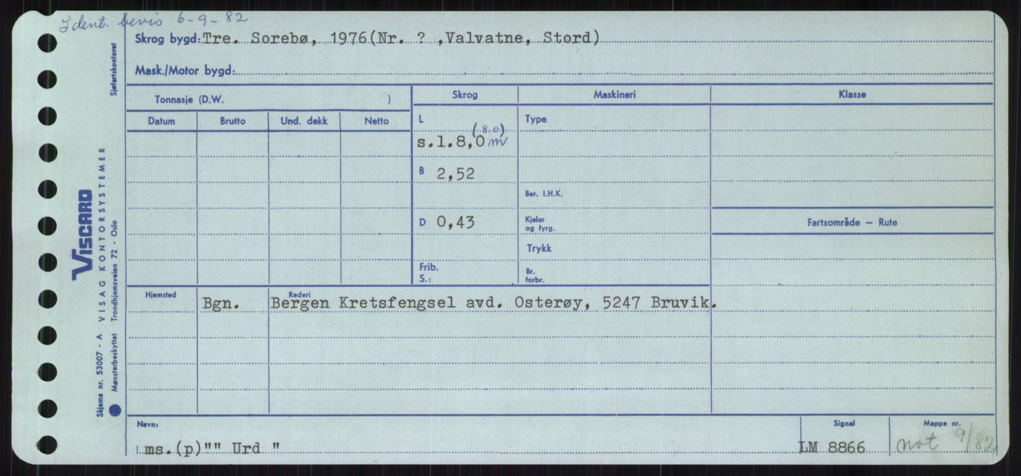 Sjøfartsdirektoratet med forløpere, Skipsmålingen, AV/RA-S-1627/H/Ha/L0006/0002: Fartøy, Sver-Å / Fartøy, U-Å, p. 65