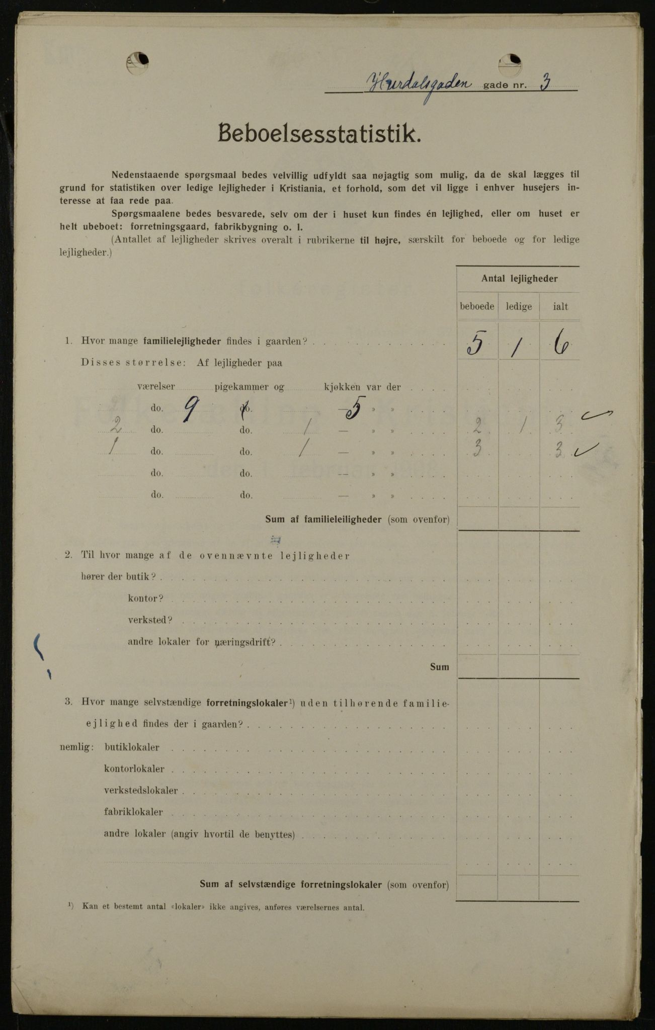 OBA, Municipal Census 1908 for Kristiania, 1908, p. 37968