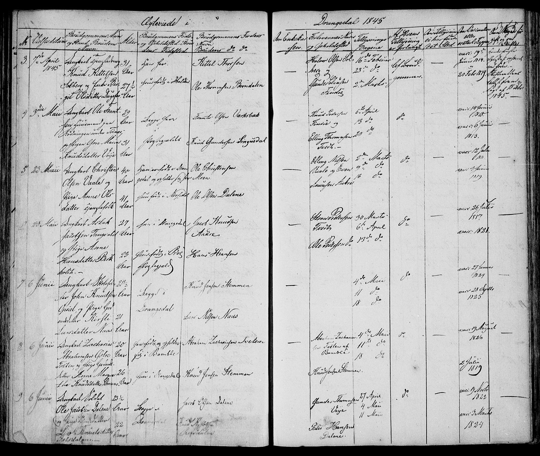 Drangedal kirkebøker, AV/SAKO-A-258/F/Fa/L0007a: Parish register (official) no. 7a, 1837-1856, p. 365