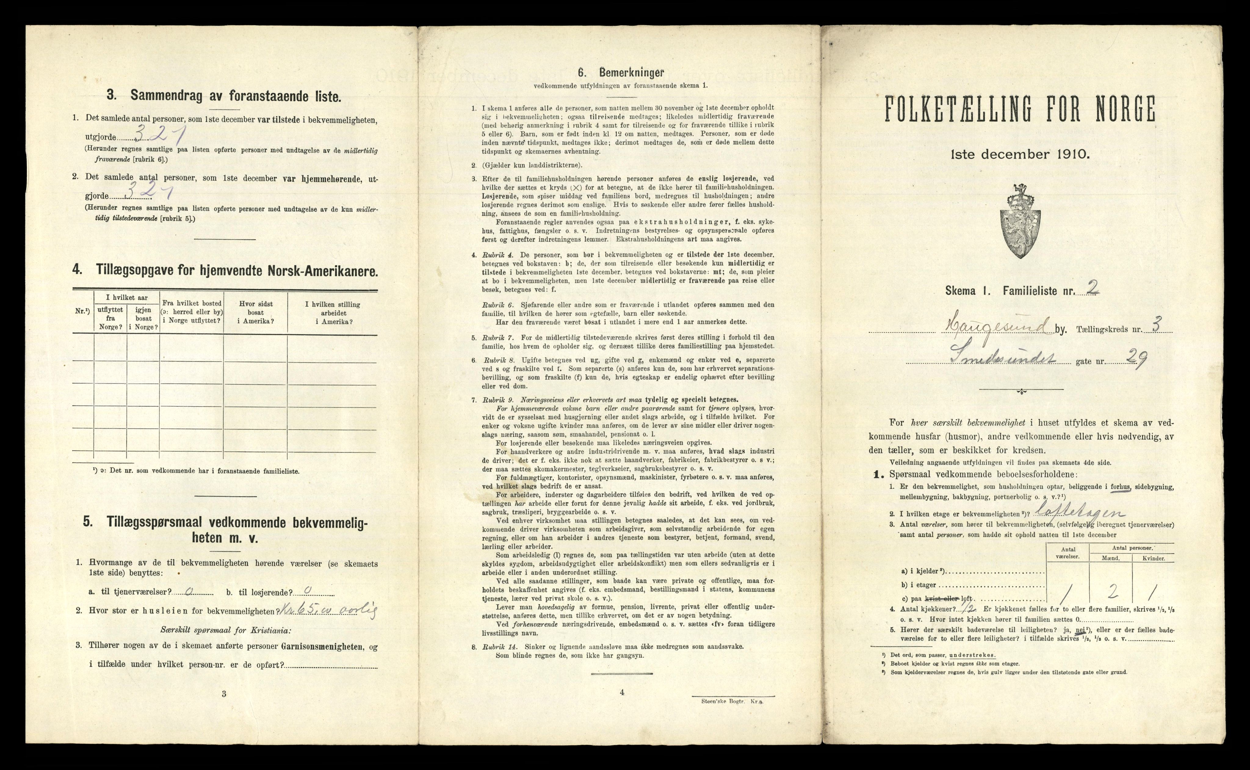 RA, 1910 census for Haugesund, 1910, p. 1474