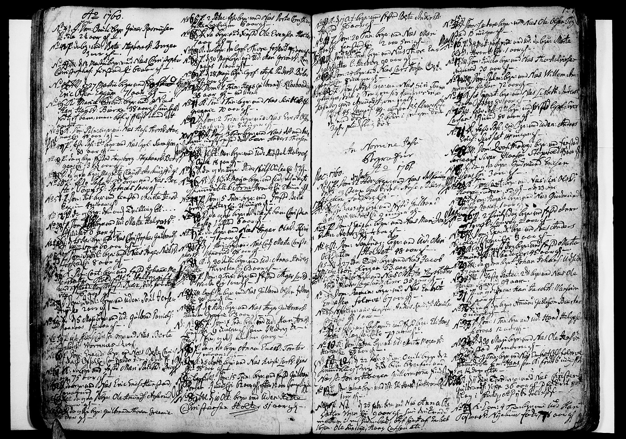 Nes prestekontor Kirkebøker, SAO/A-10410/F/Fa/L0003: Parish register (official) no. I 3, 1734-1781, p. 127