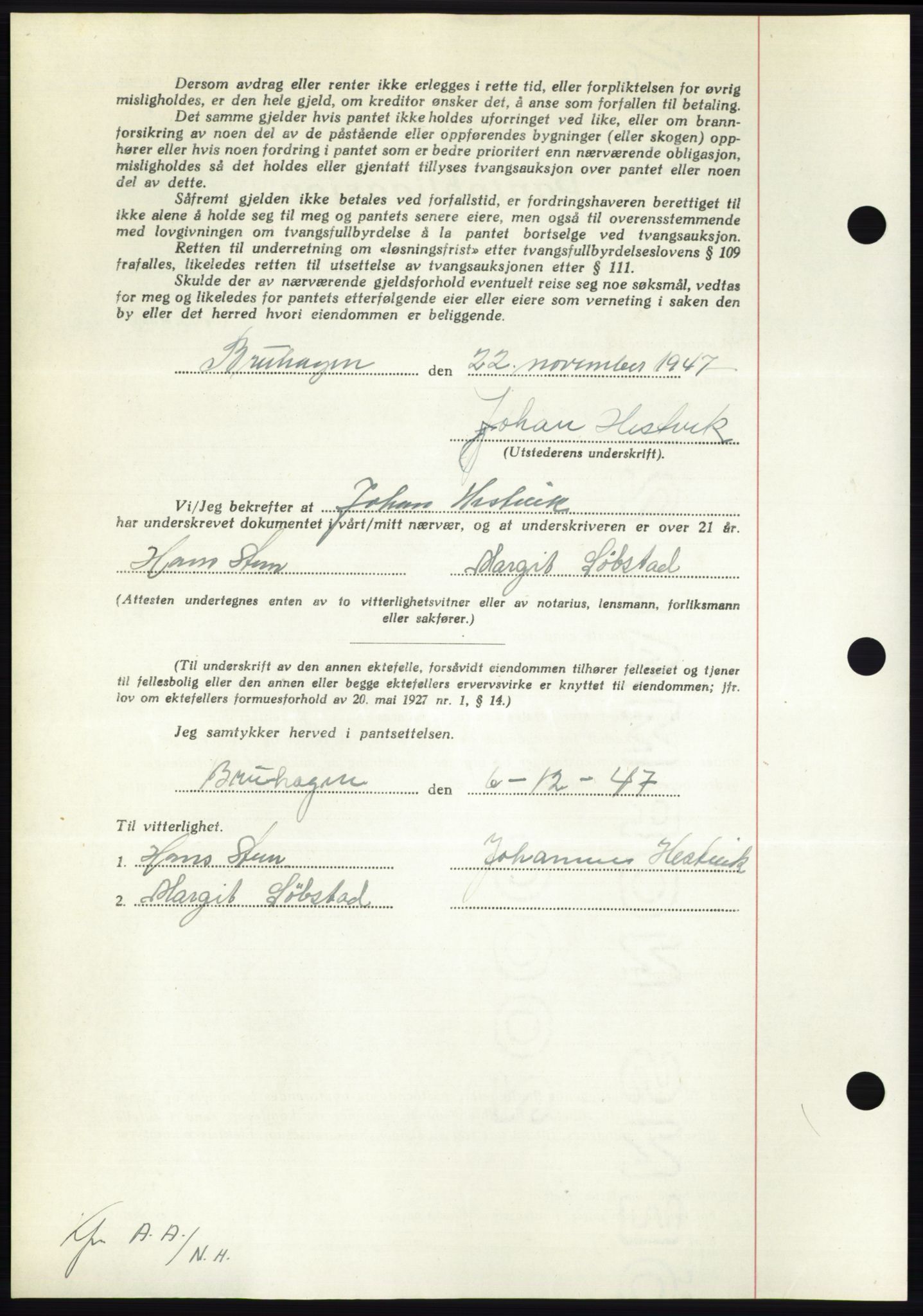 Nordmøre sorenskriveri, AV/SAT-A-4132/1/2/2Ca: Mortgage book no. B97, 1947-1948, Diary no: : 51/1948