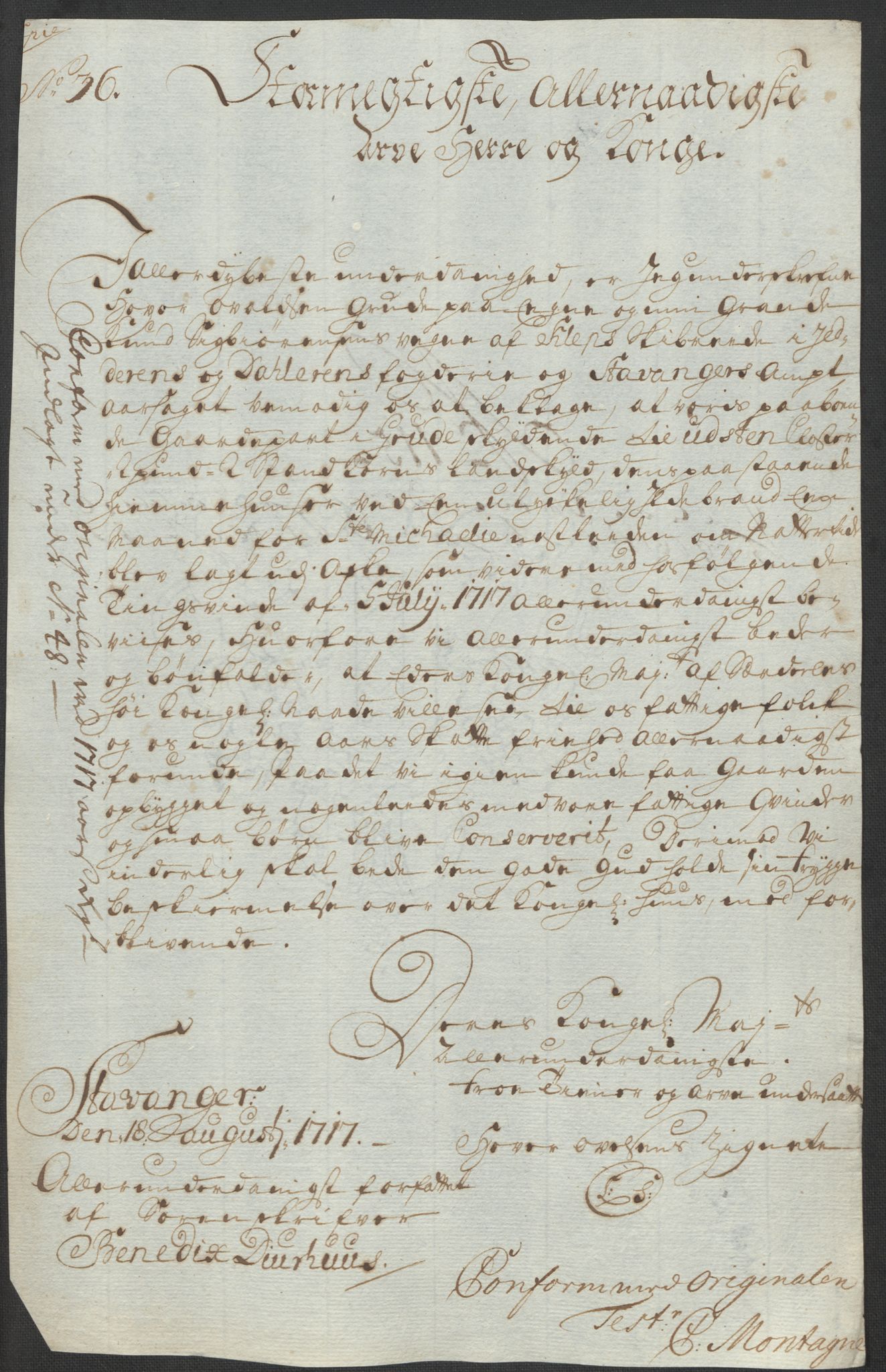 Rentekammeret inntil 1814, Reviderte regnskaper, Fogderegnskap, AV/RA-EA-4092/R46/L2743: Fogderegnskap Jæren og Dalane, 1718, p. 390