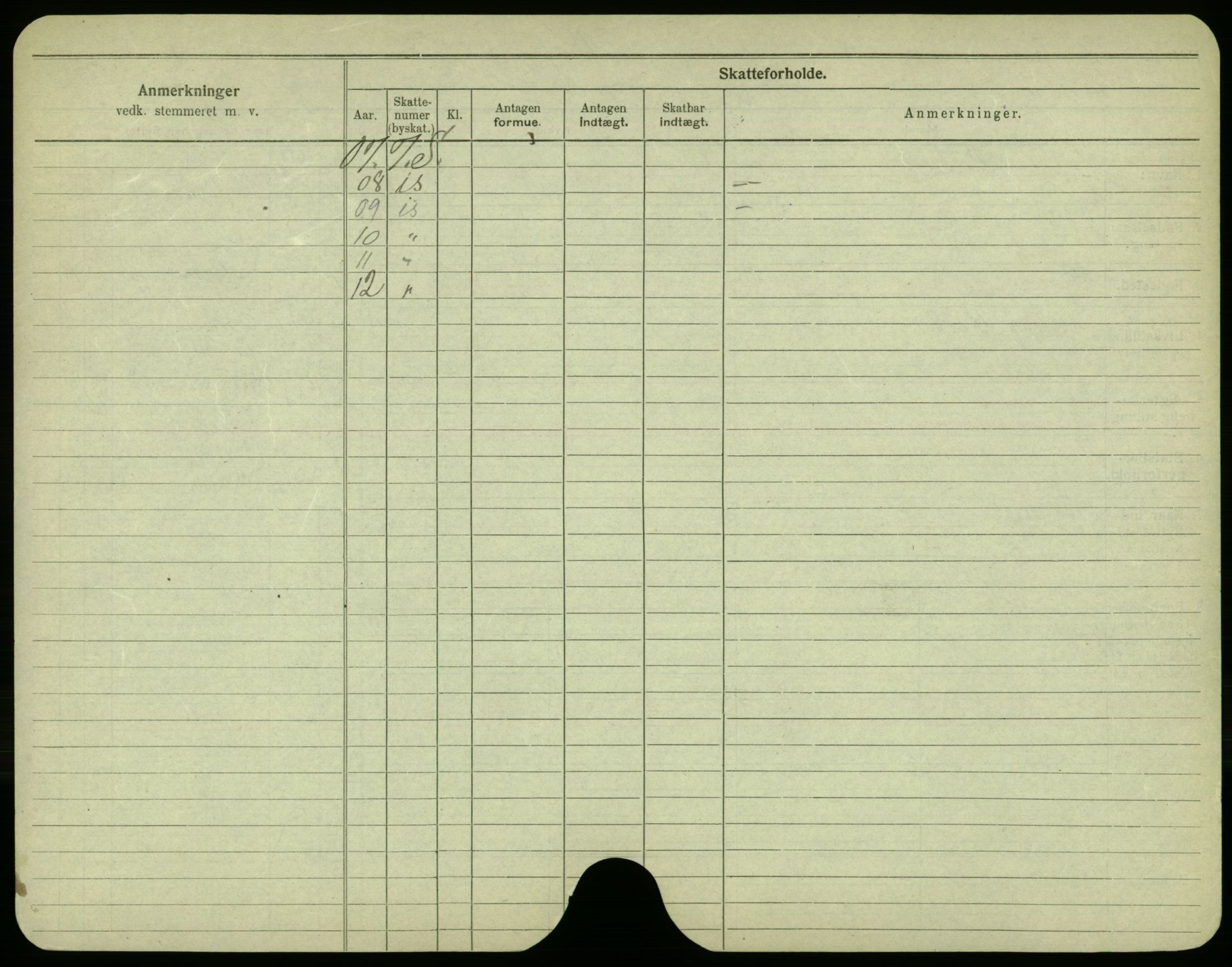Oslo folkeregister, Registerkort, AV/SAO-A-11715/F/Fa/Fac/L0003: Menn, 1906-1914, p. 604b