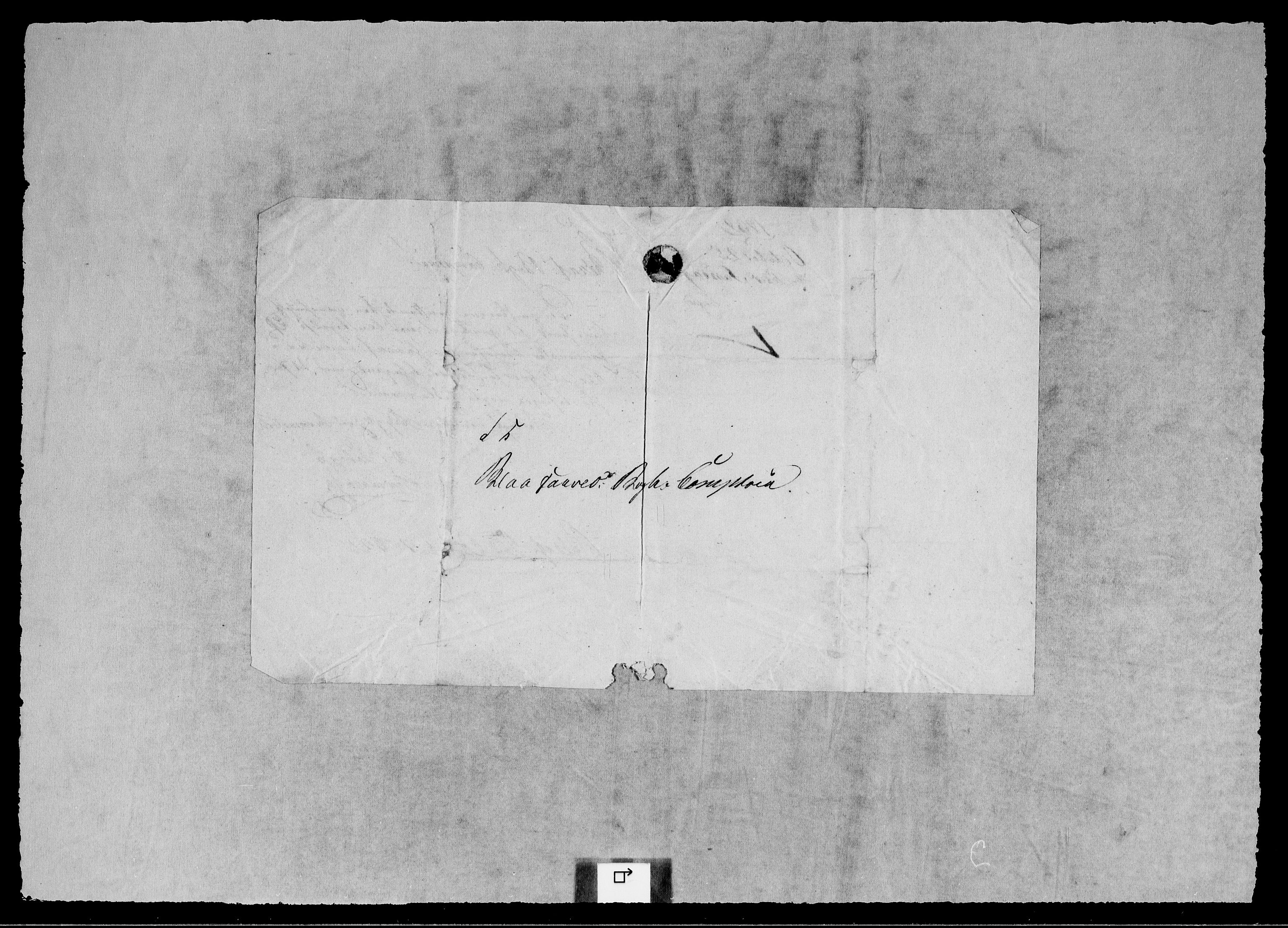 Modums Blaafarveværk, RA/PA-0157/G/Gb/L0108/0001: -- / Innkomne brev J - Y, 1831-1832, p. 3
