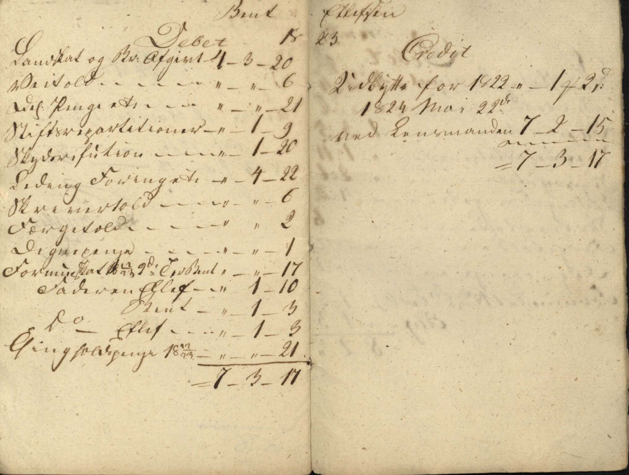 Pa 806 - Kalsrudslekten, VEMU/A-1929/F/L0002: Brev, kvitteringer, invitasjoner, kontrakter m.m., 1782-1870, p. 112