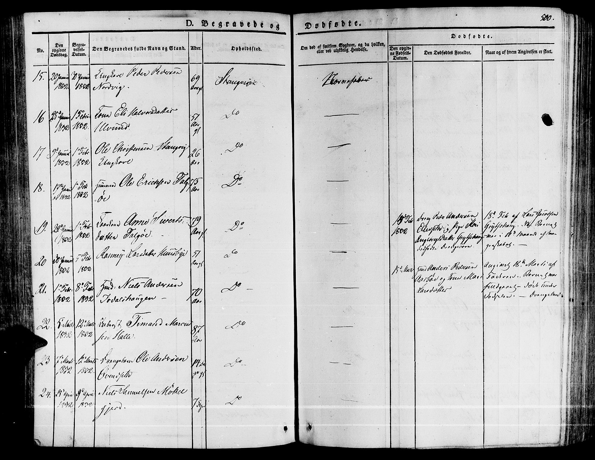 Ministerialprotokoller, klokkerbøker og fødselsregistre - Møre og Romsdal, AV/SAT-A-1454/592/L1024: Parish register (official) no. 592A03 /1, 1831-1849, p. 510