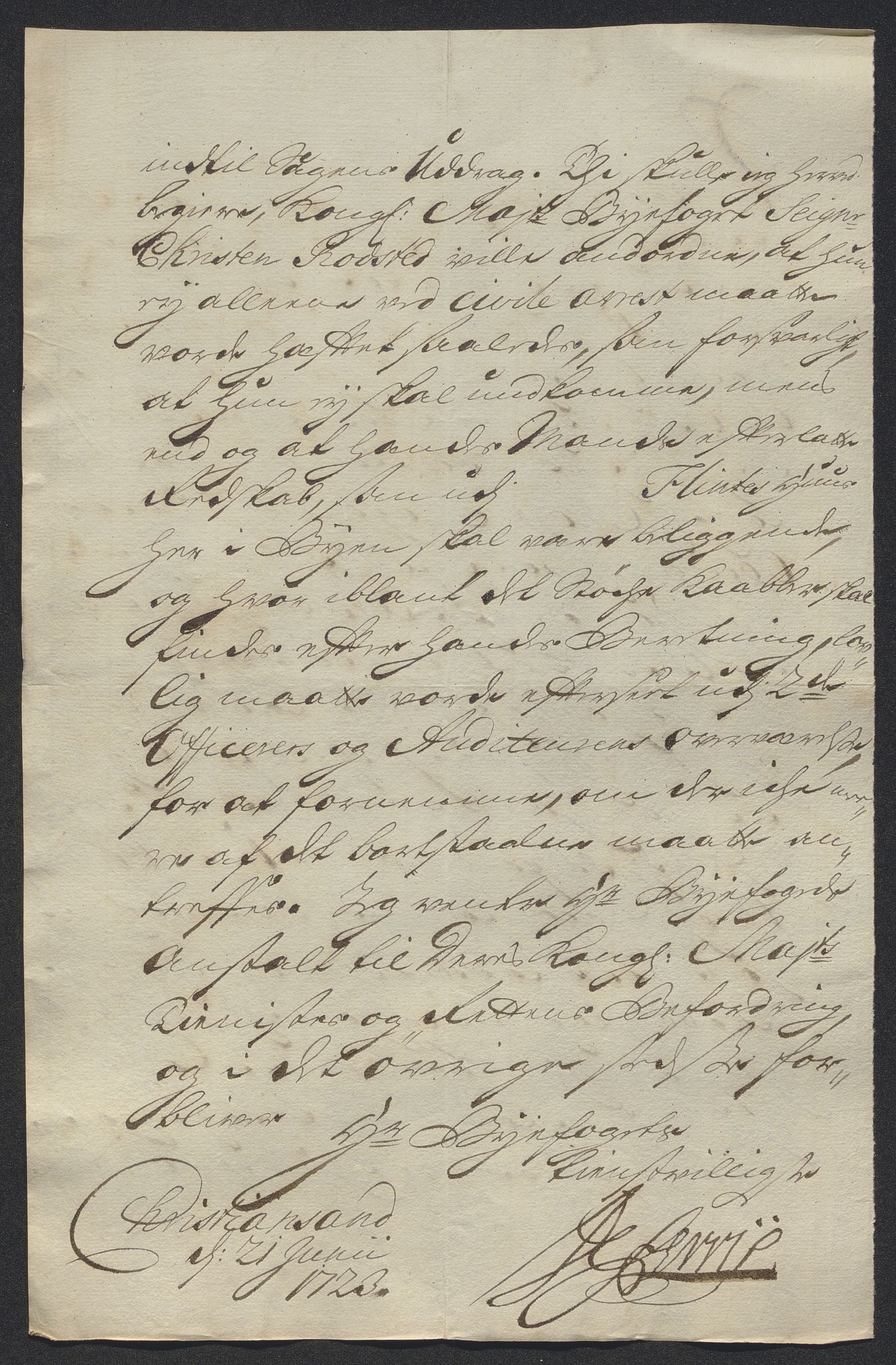 Rentekammeret inntil 1814, Reviderte regnskaper, Byregnskaper, AV/RA-EA-4066/R/Rm/L0286: [M19] Sikt og sakefall, 1719-1727, p. 233