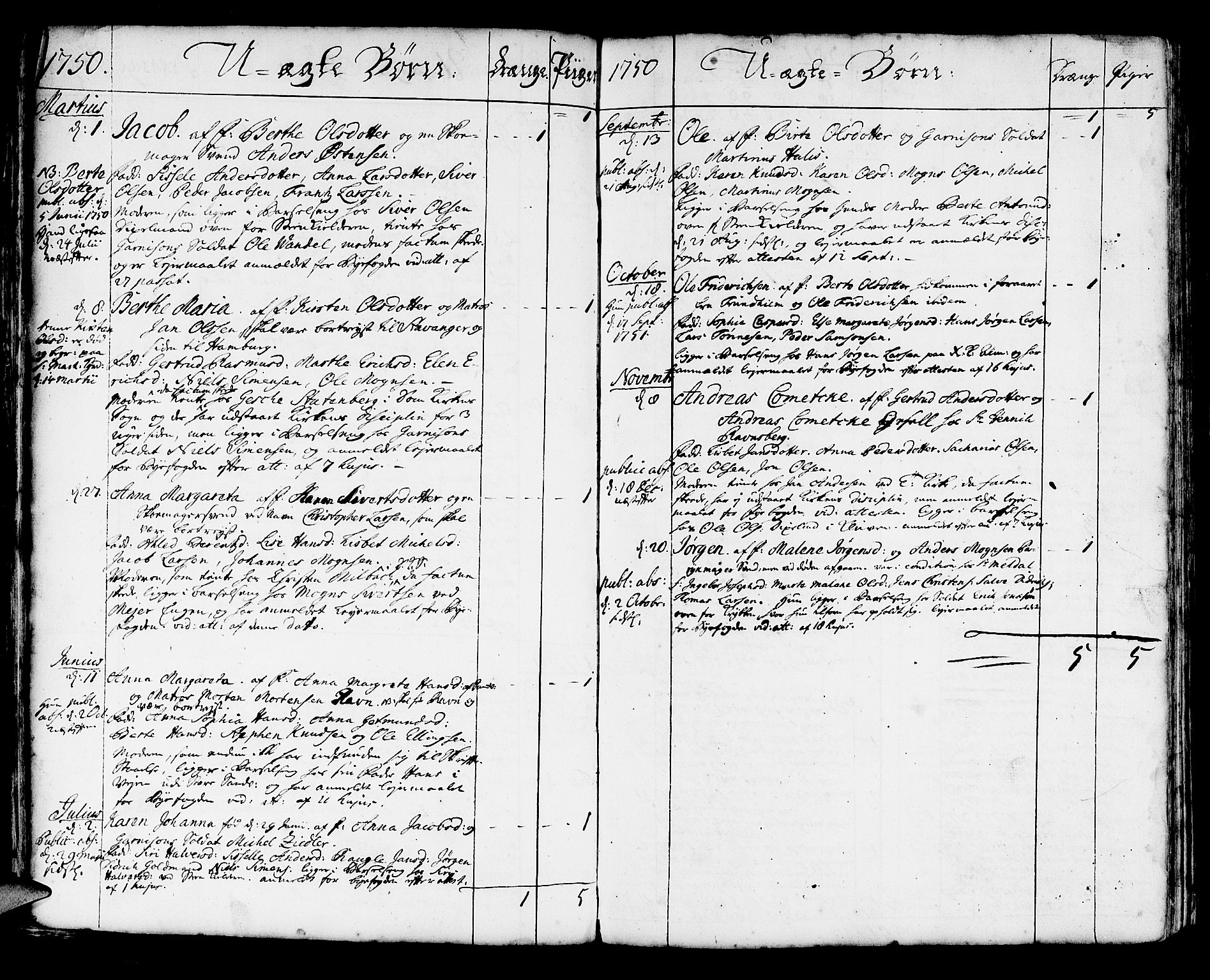 Korskirken sokneprestembete, AV/SAB-A-76101/H/Haa/L0004: Parish register (official) no. A 4, 1720-1750, p. 300