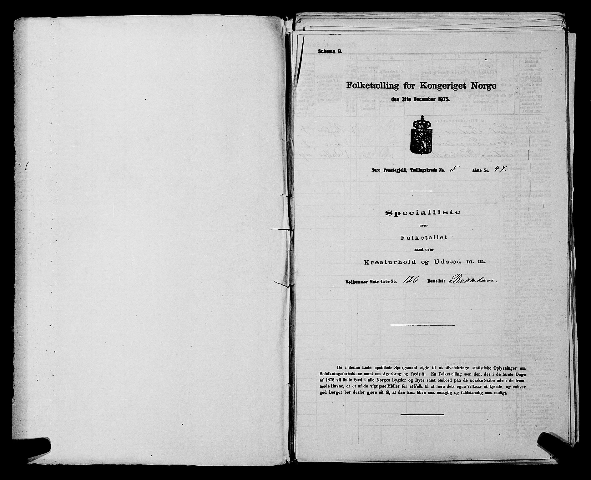 SAKO, 1875 census for 0633P Nore, 1875, p. 623