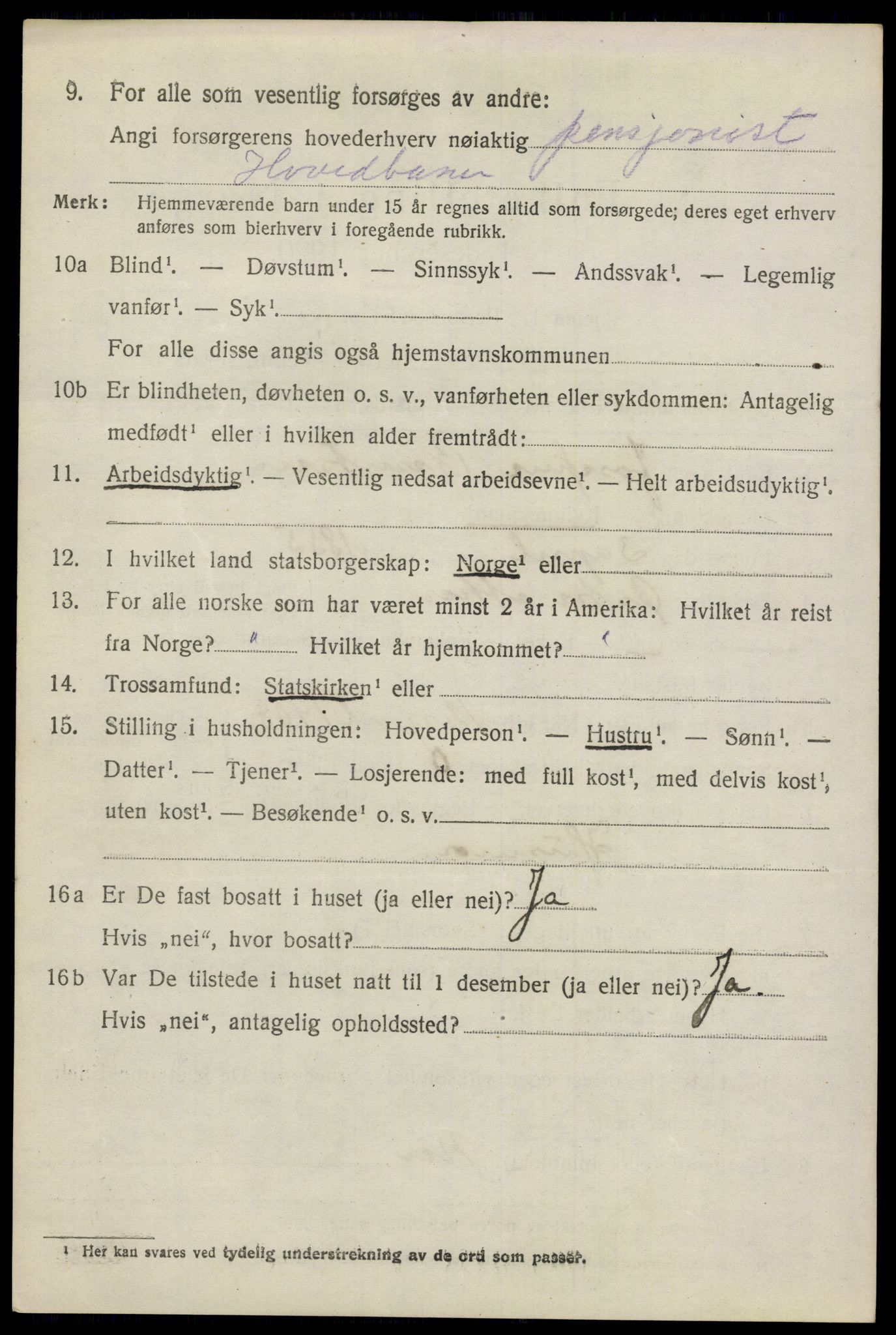 SAO, 1920 census for Eidsvoll, 1920, p. 15454