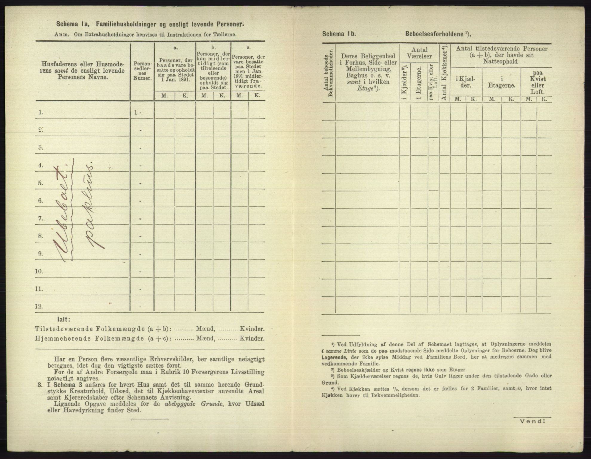 RA, 1891 census for 1804 Bodø, 1891, p. 3900