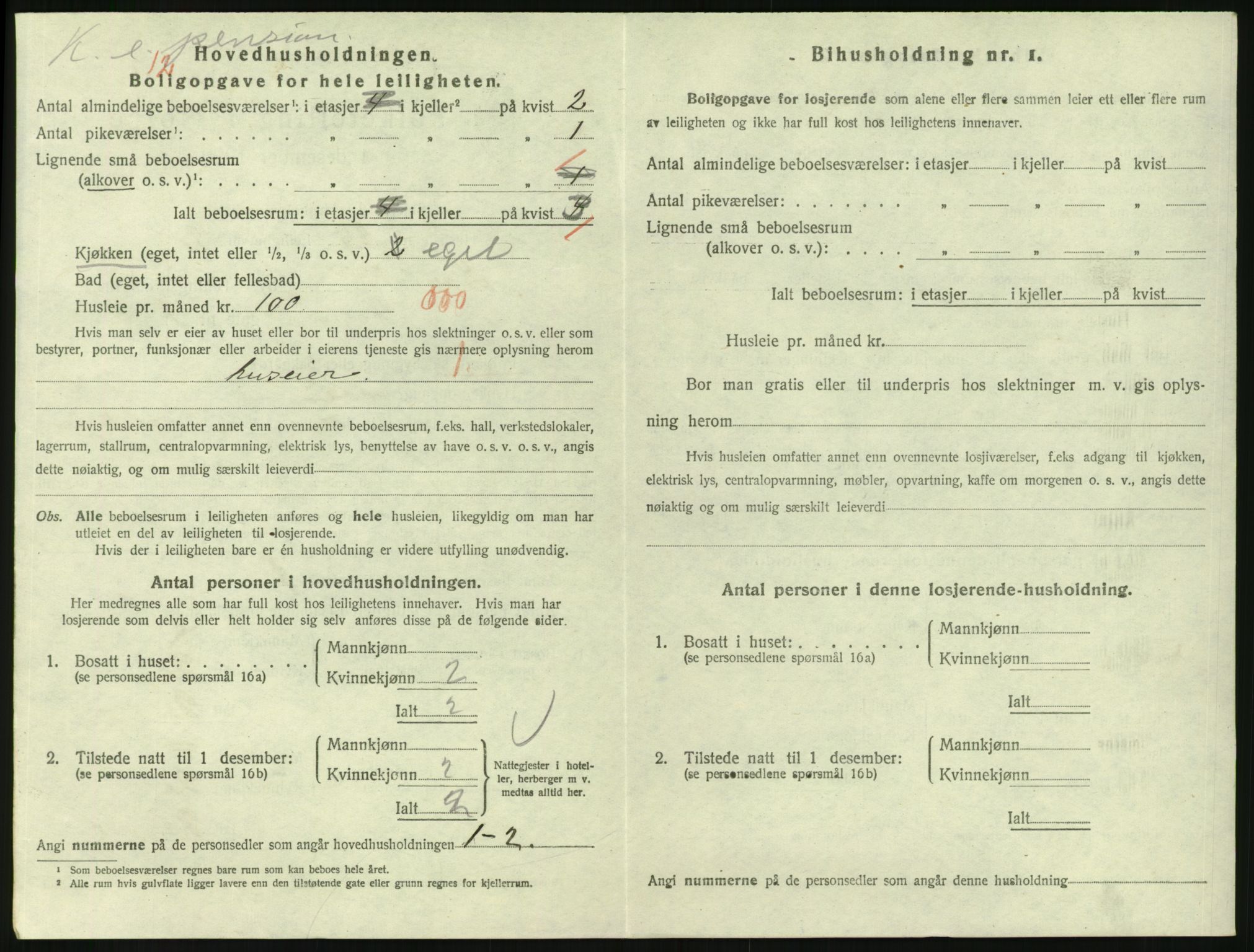 SAKO, 1920 census for Larvik, 1920, p. 4955