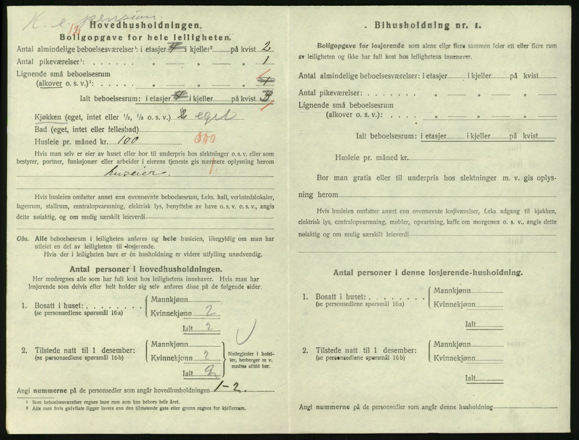 SAKO, 1920 census for Larvik, 1920, p. 4955