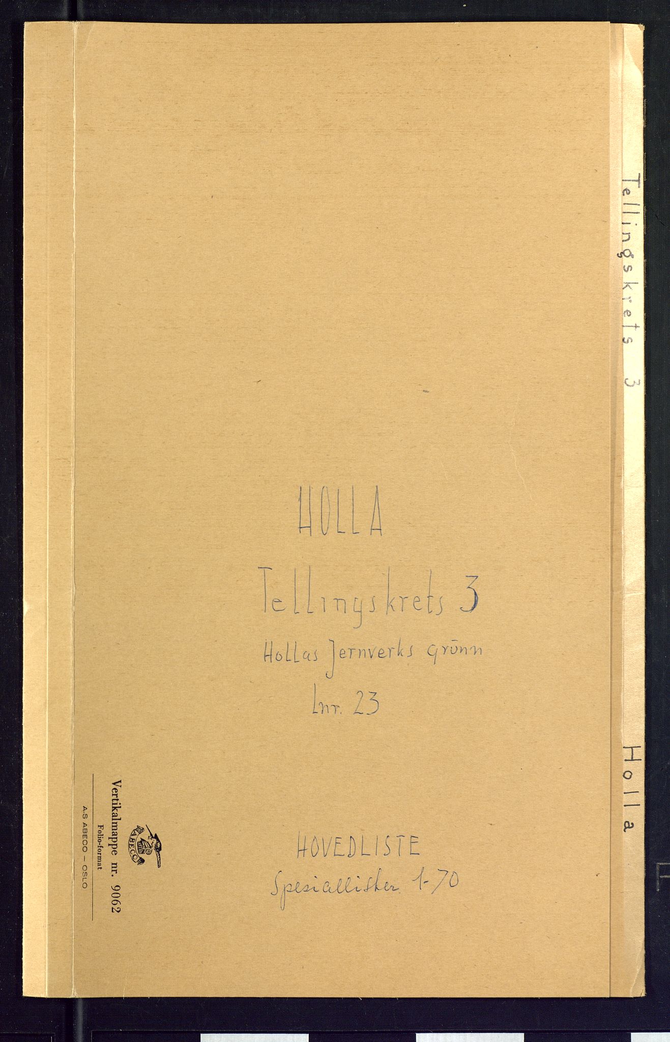SAKO, 1875 census for 0819P Holla, 1875, p. 9