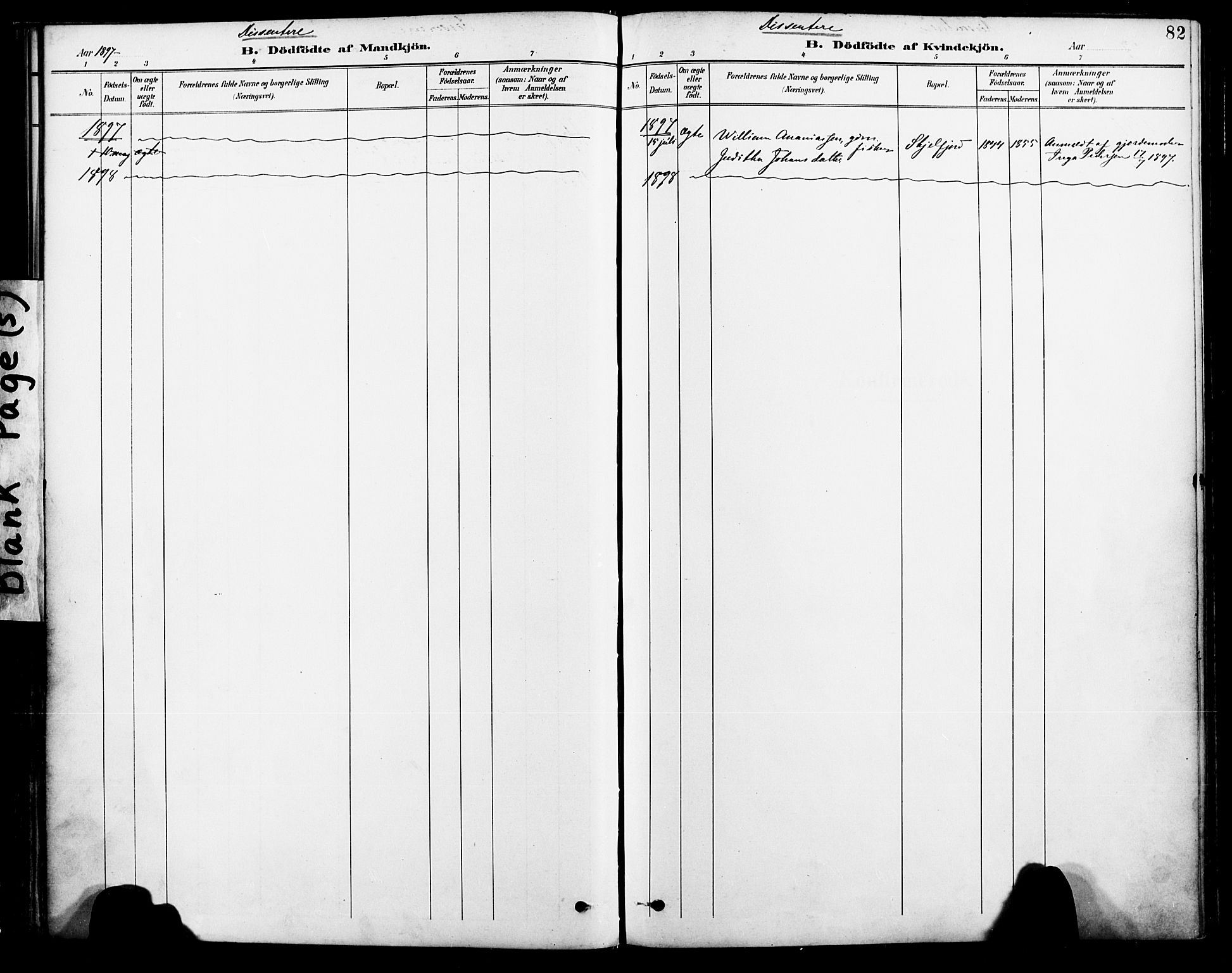 Ministerialprotokoller, klokkerbøker og fødselsregistre - Nordland, SAT/A-1459/885/L1205: Parish register (official) no. 885A06, 1892-1905, p. 82