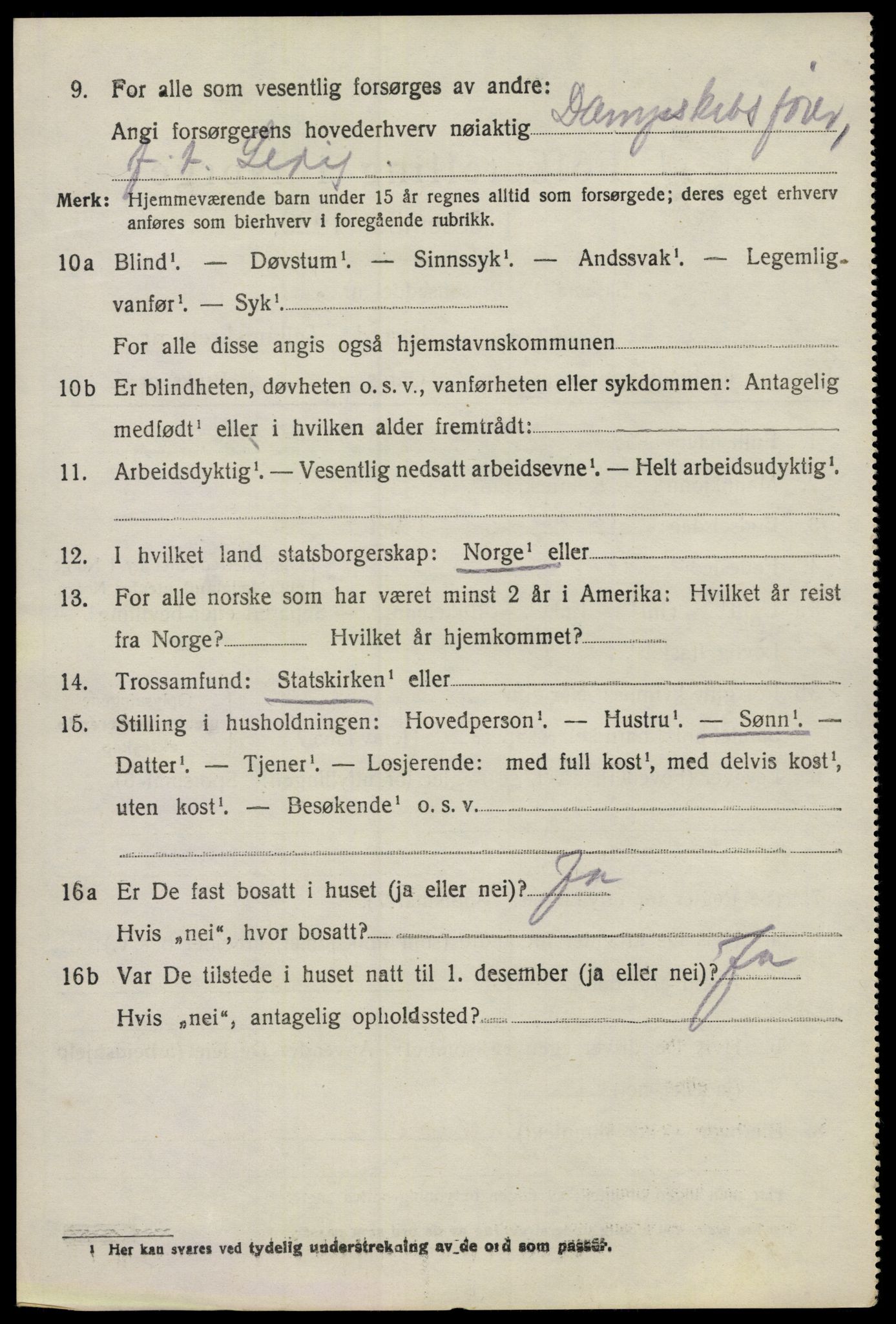 SAO, 1920 census for Kråkerøy, 1920, p. 2299