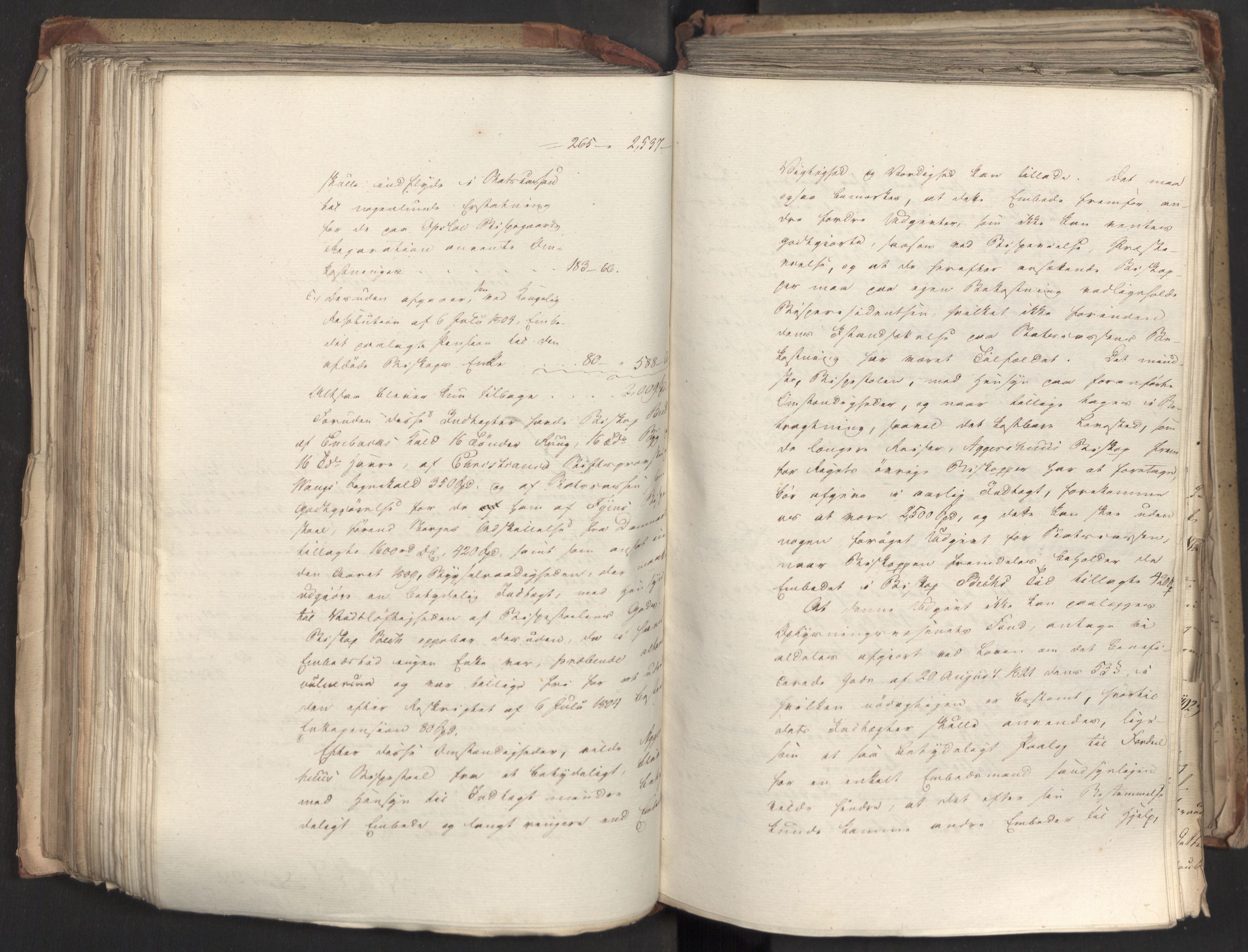 Statsrådsavdelingen i Stockholm, AV/RA-S-1003/D/Da/L0033: Regjeringsinnstillinger nr. 1-274, 1823, p. 319