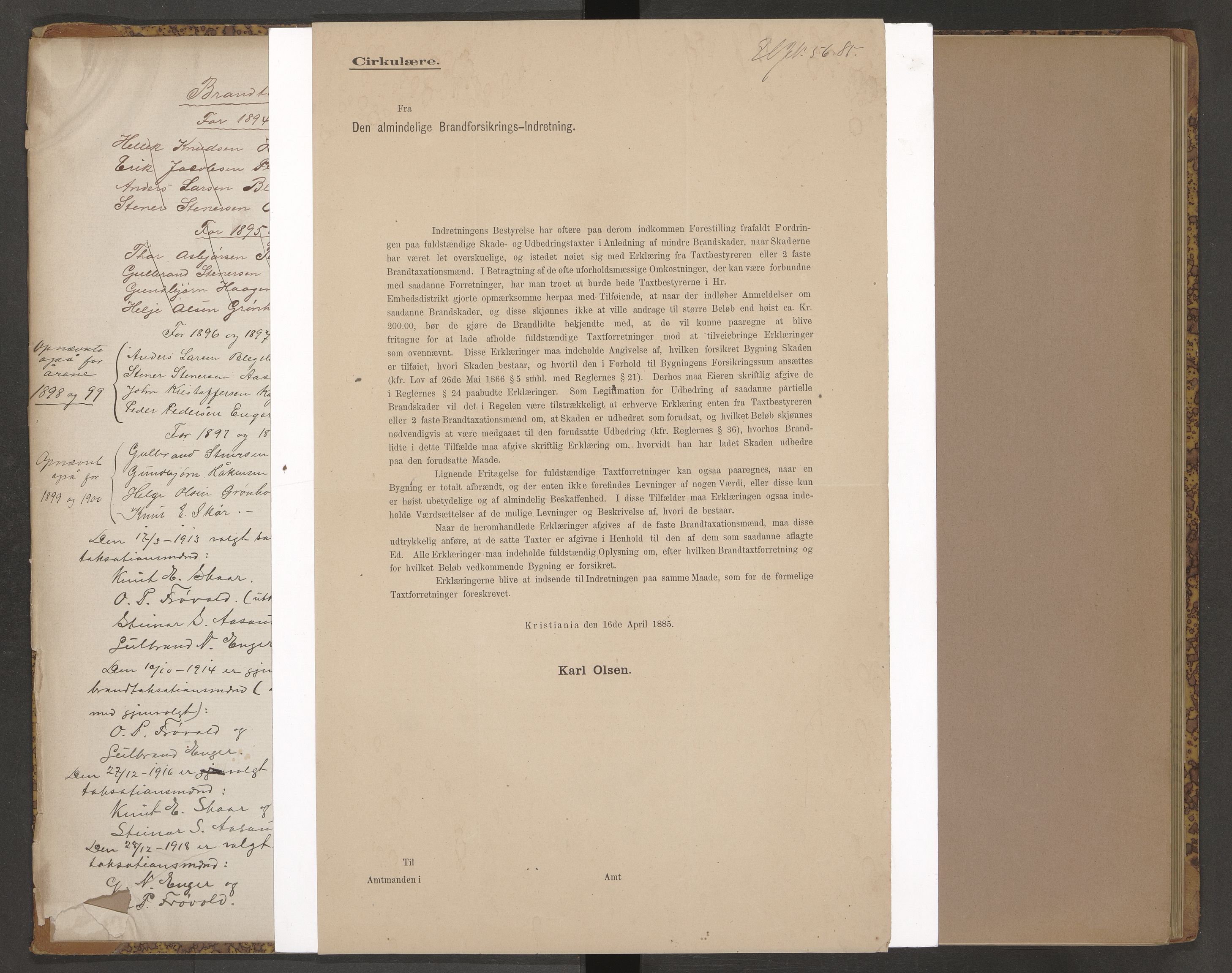 Eggedal lensmannskontor, AV/SAKO-A-528/Y/Yb/Ybb/L0001: Skjematakstprotokoll, 1899-1940