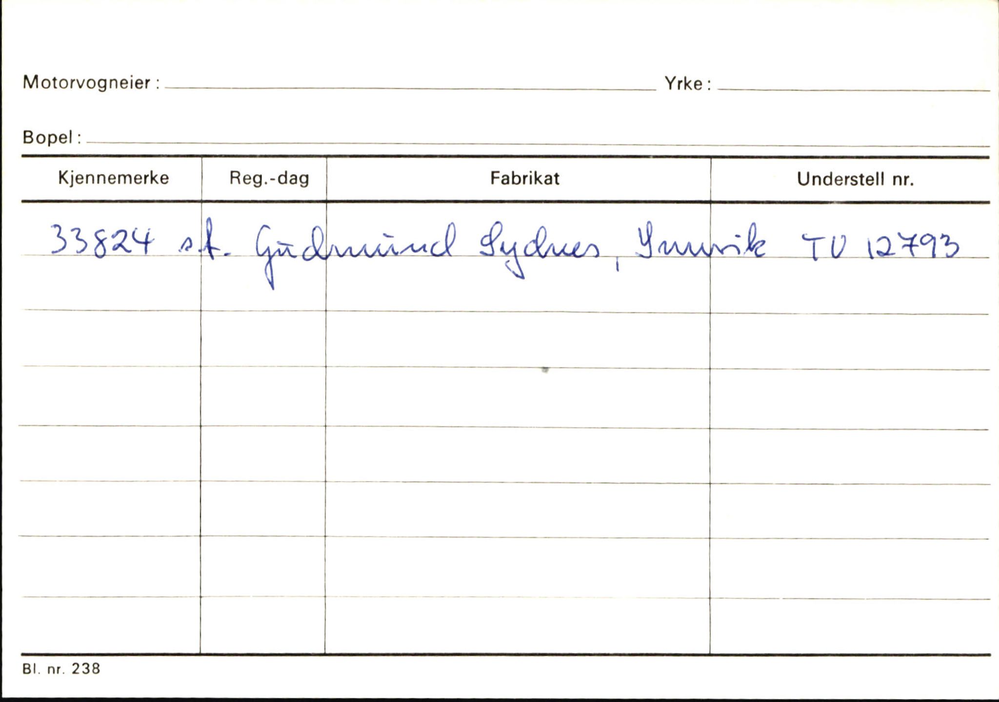 Statens vegvesen, Sogn og Fjordane vegkontor, AV/SAB-A-5301/4/F/L0145: Registerkort Vågsøy S-Å. Årdal I-P, 1945-1975, p. 2252