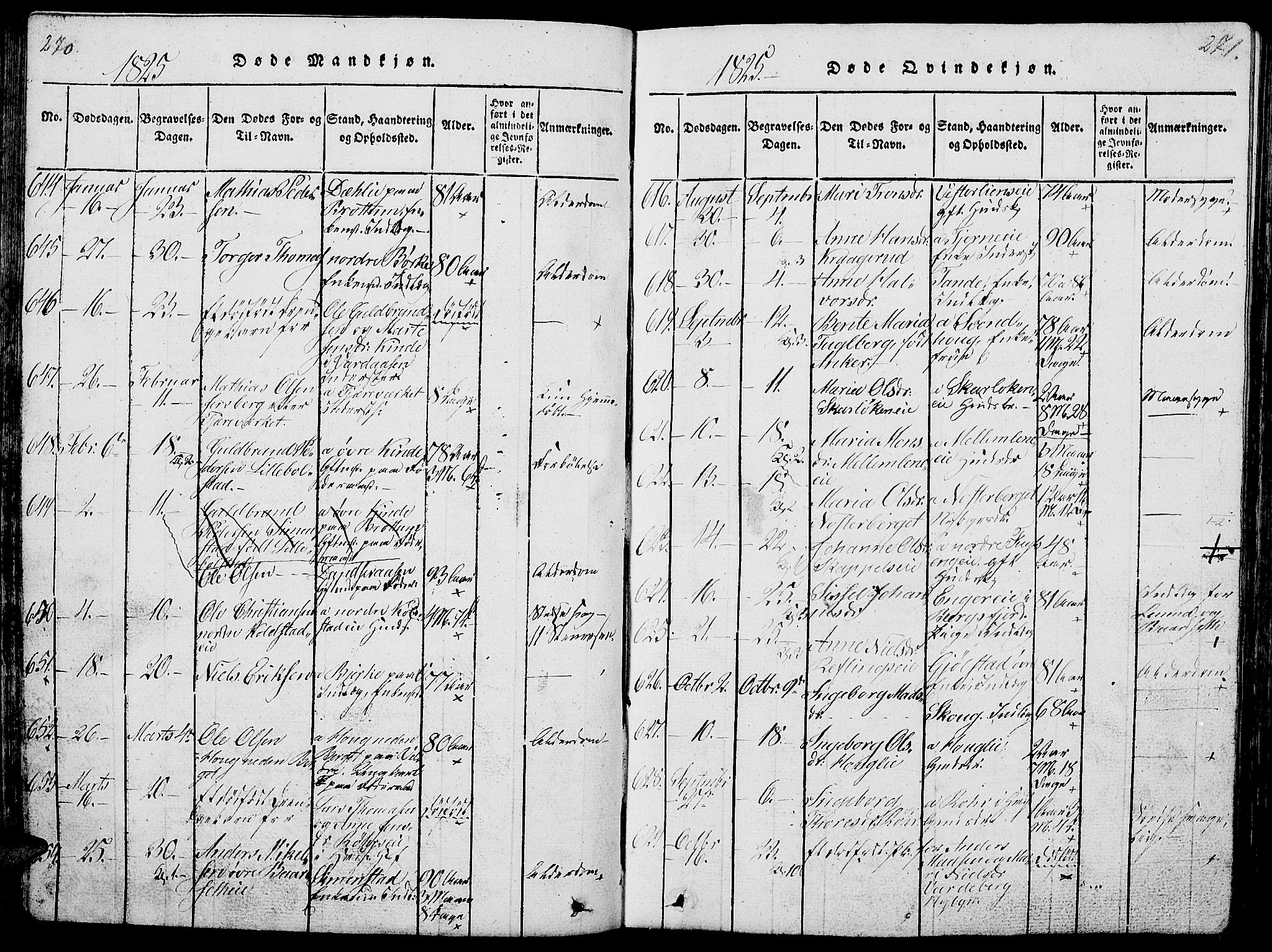 Ringsaker prestekontor, SAH/PREST-014/L/La/L0001: Parish register (copy) no. 1, 1814-1826, p. 270-271