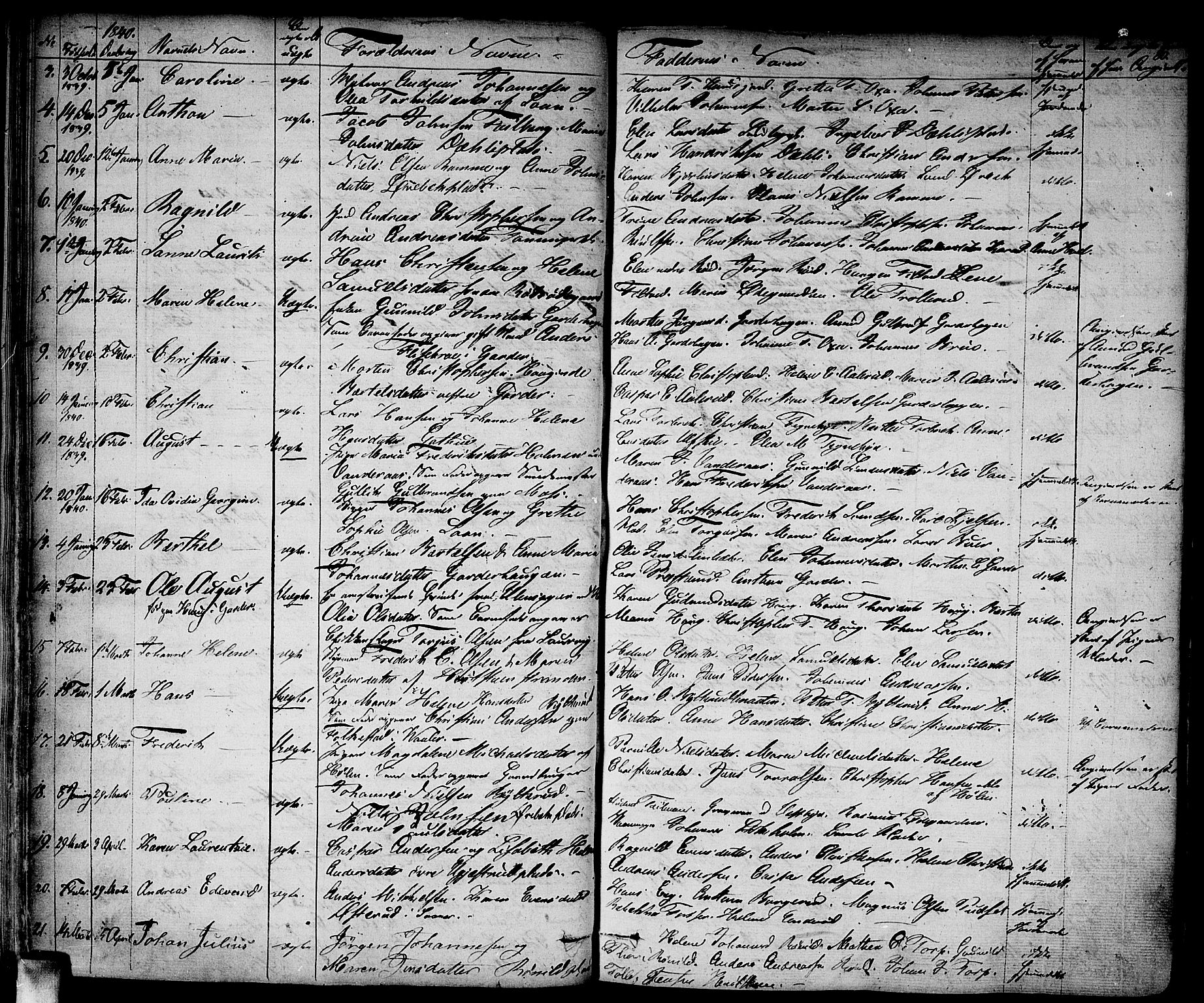 Vestby prestekontor Kirkebøker, AV/SAO-A-10893/F/Fa/L0006: Parish register (official) no. I 6, 1827-1849, p. 80