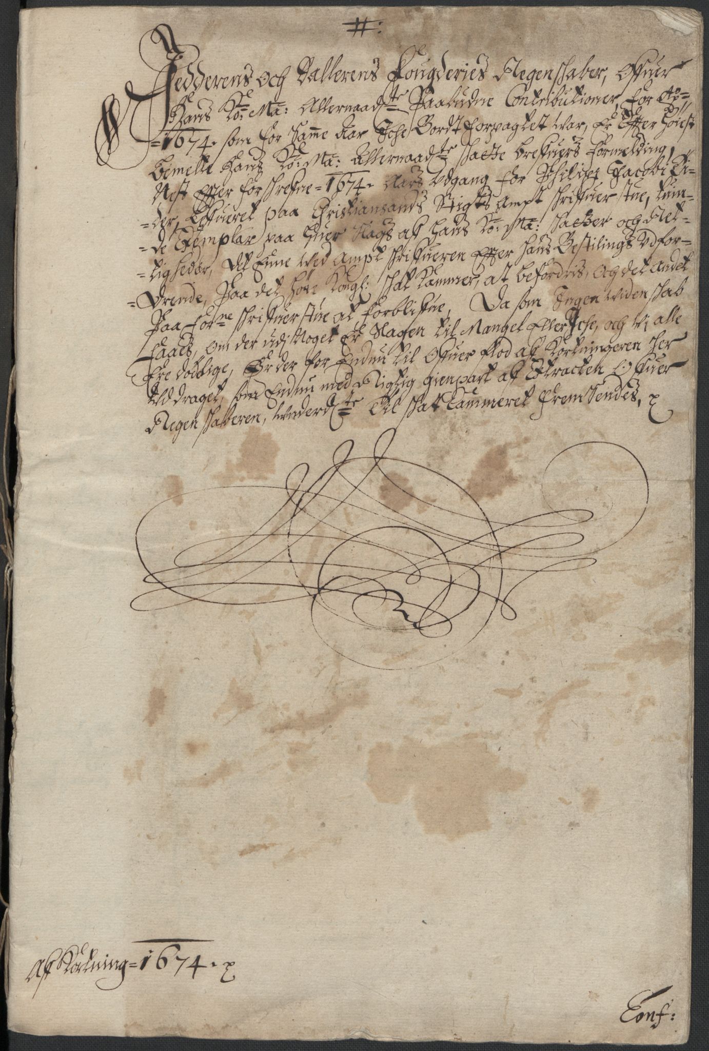 Rentekammeret inntil 1814, Reviderte regnskaper, Fogderegnskap, RA/EA-4092/R46/L2714: Fogderegnskap Jæren og Dalane, 1673-1674, p. 444