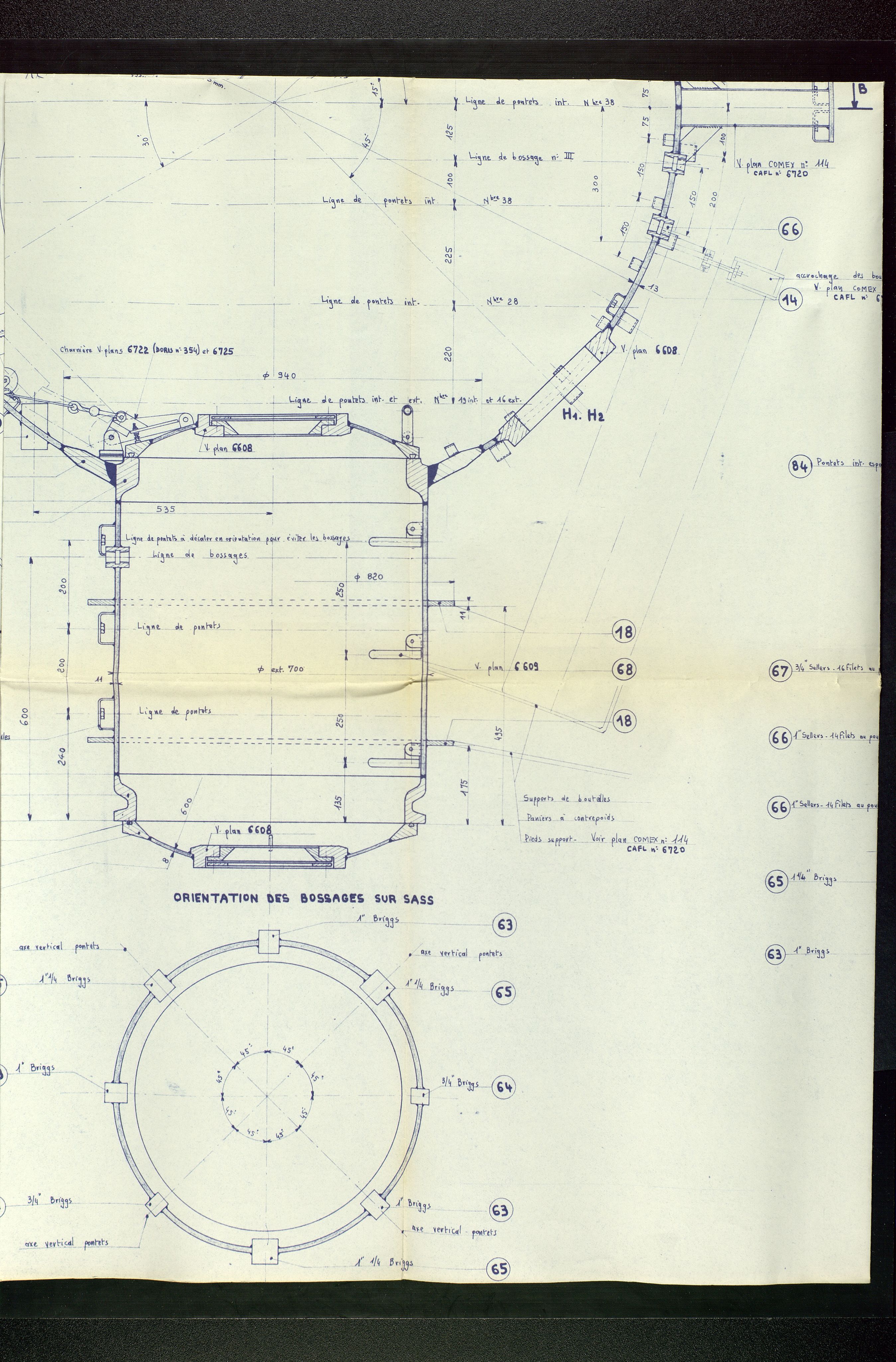 Industridepartementet, Oljekontoret, AV/SAST-A-101348/Db/L0004: Simulering, havmiljø og dykking, 1966-1973, p. 287